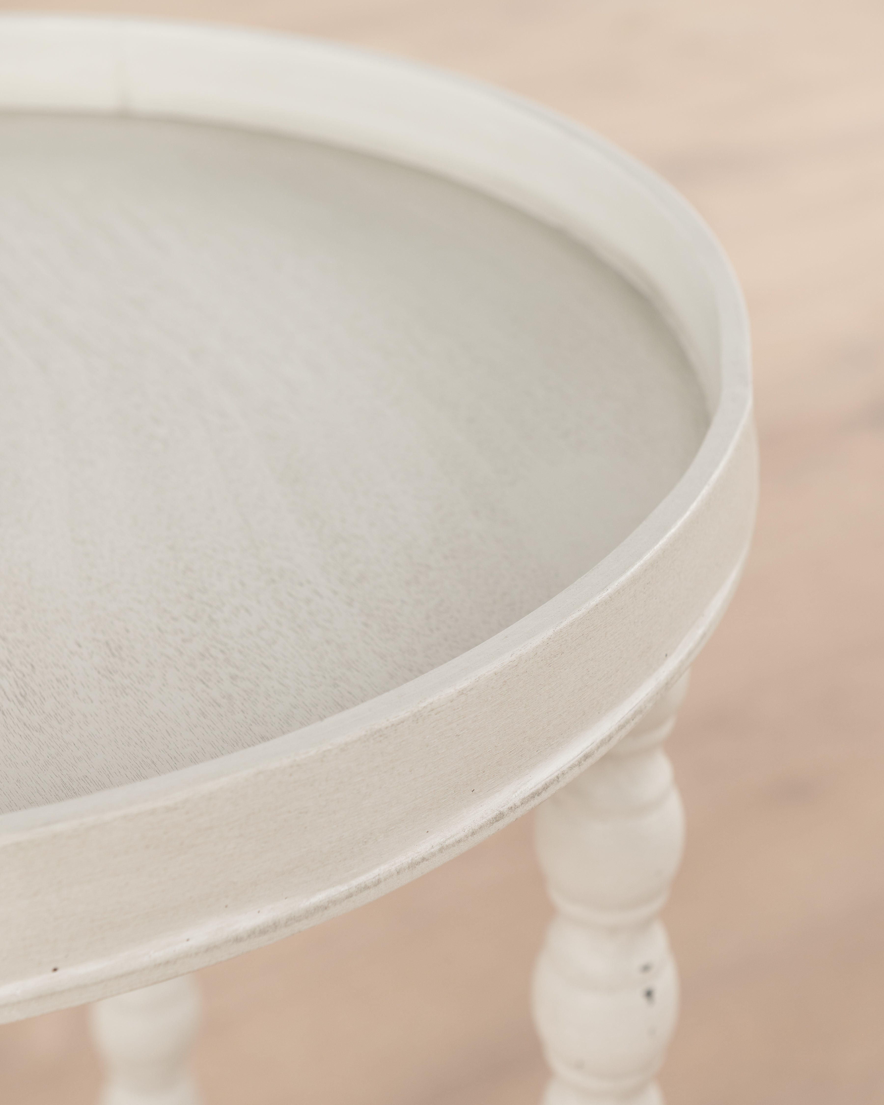 Maisonette Chantilly Side Table | Stone