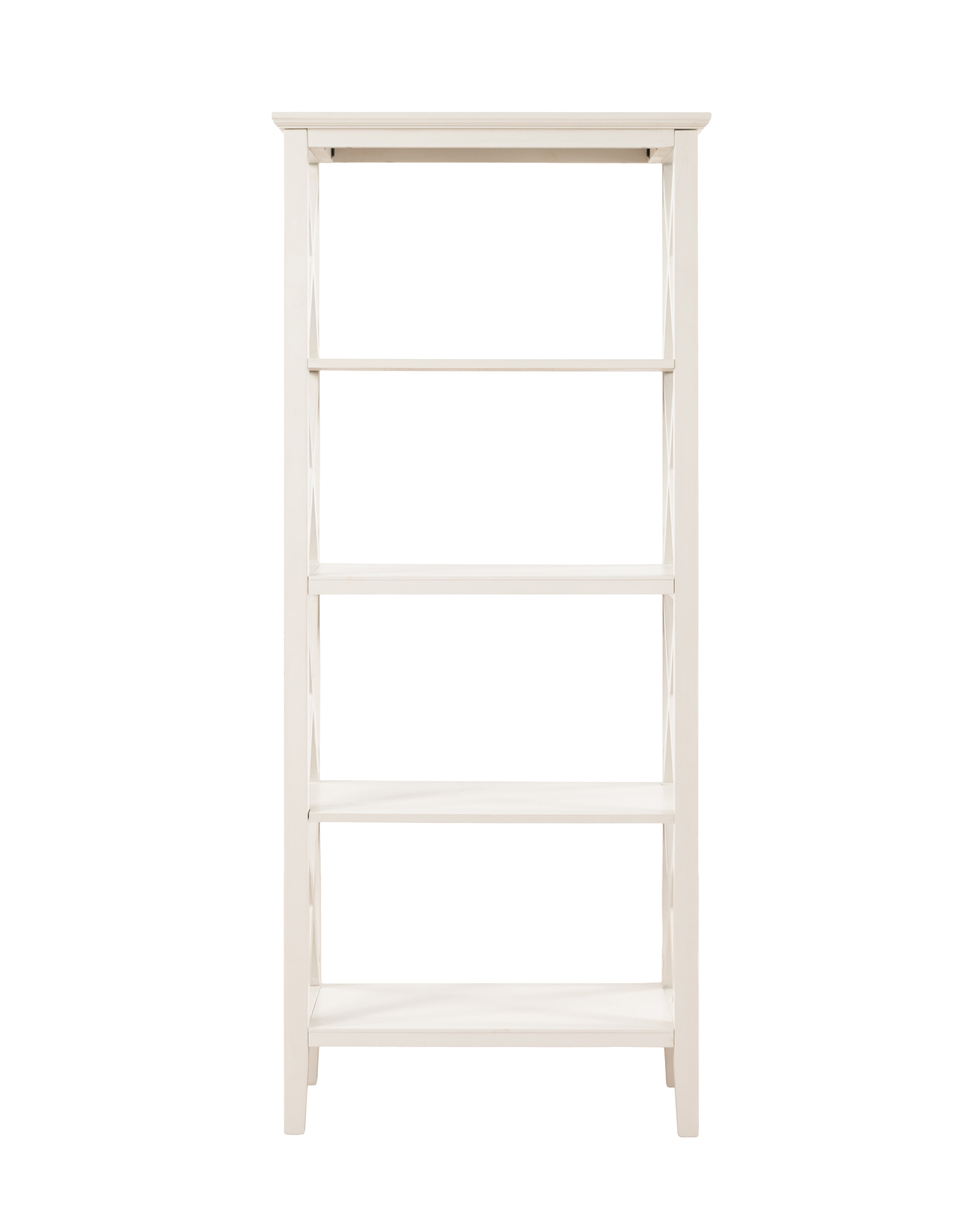 BOOKSHELF 5TIER WHITE