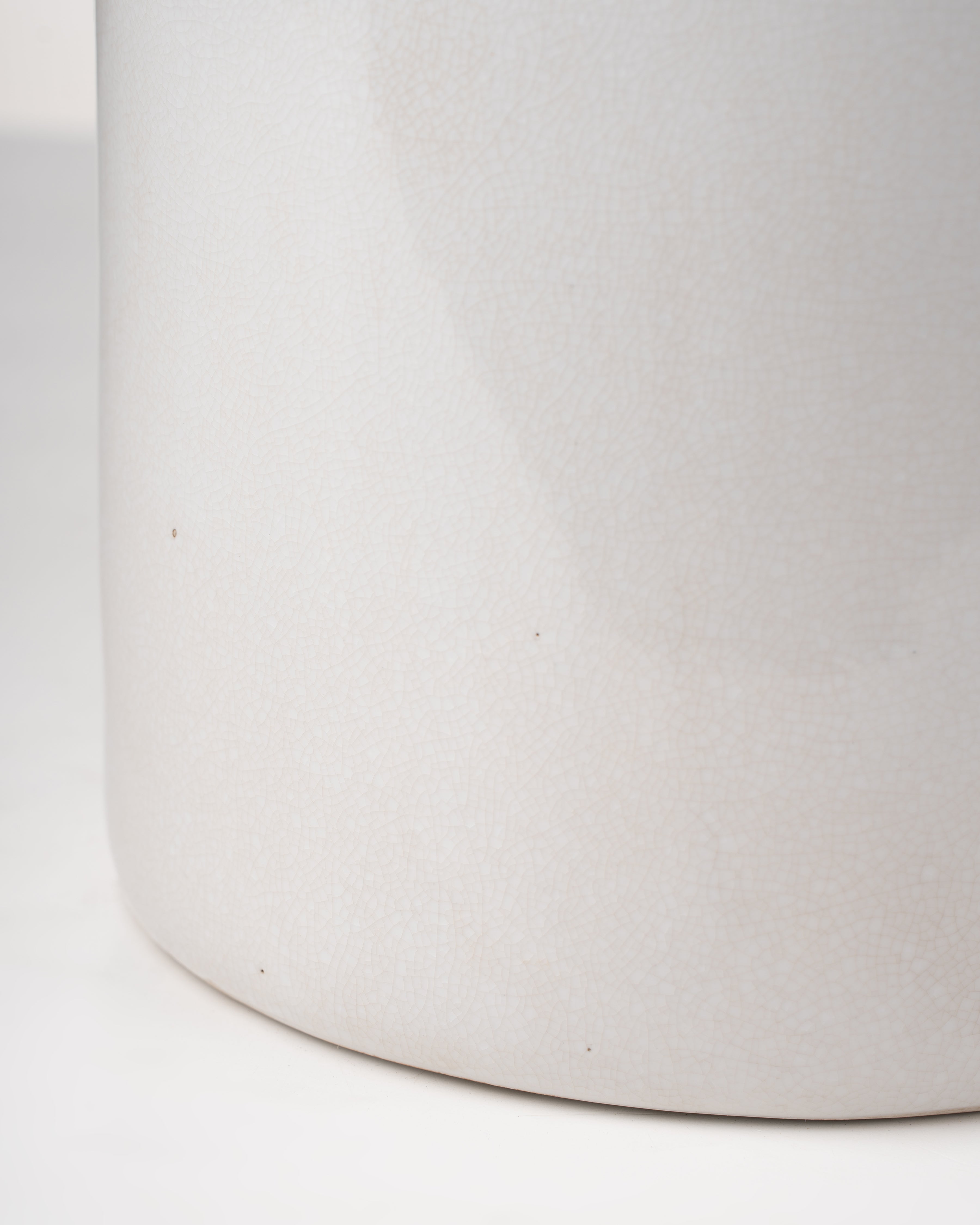 Cylinder Umbrella Stand | White