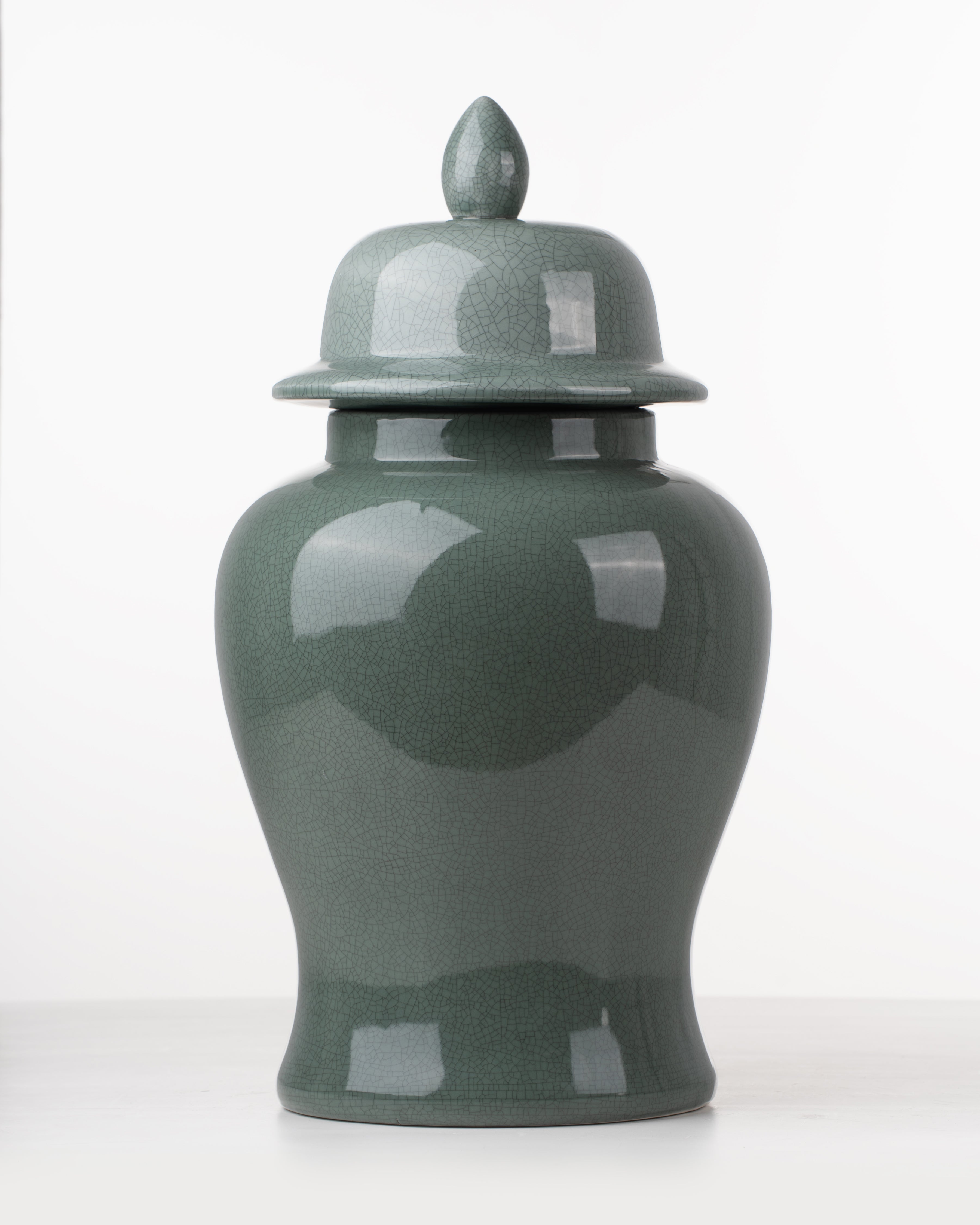 Temple Ginger Jar | Green