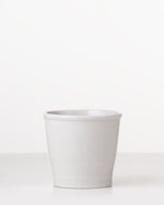 Riverstone Ceramic Planter | Small | White