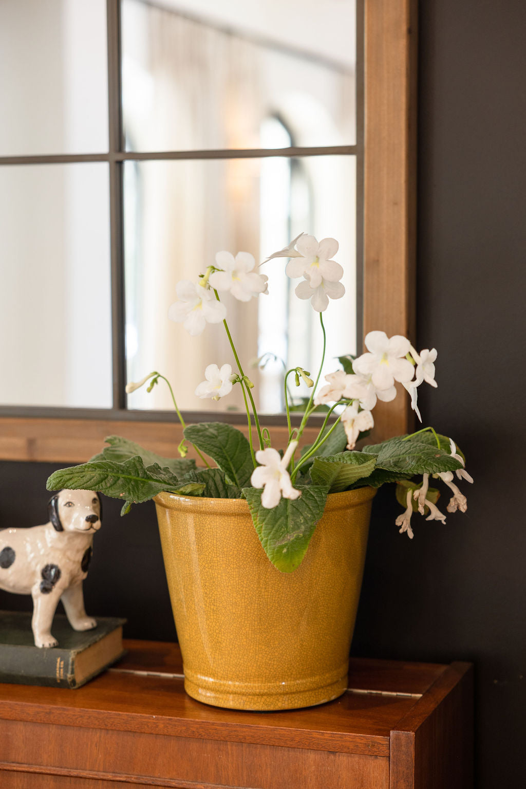 Riverstone Ceramic Planter | Medium | Yellow