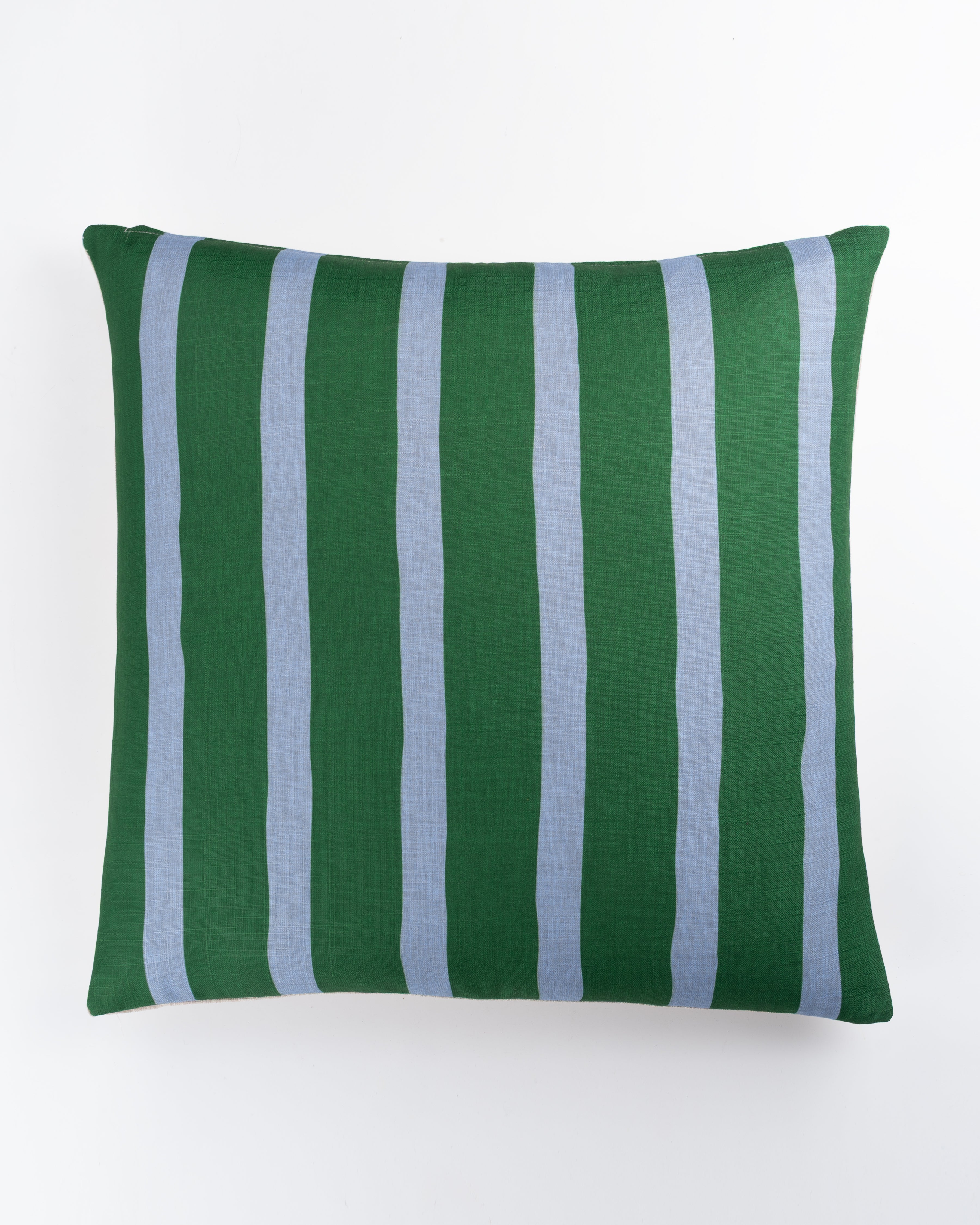 Paradise Green Stripe Cushion