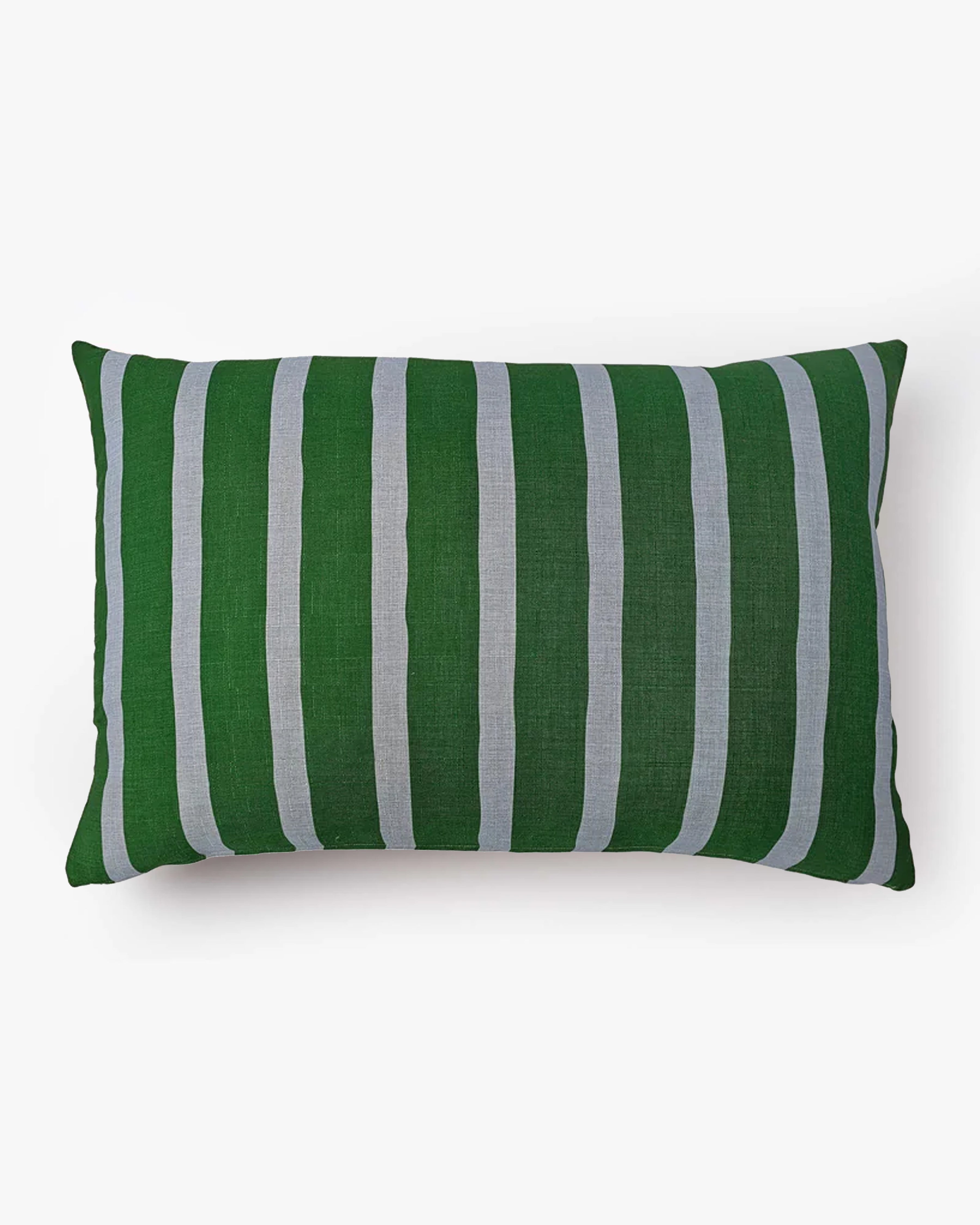 Paradise Green Stripe Rectangular Cushion