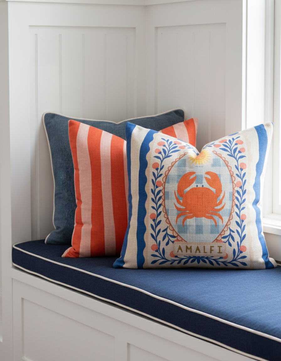 Sicily Beach Club Cushion
