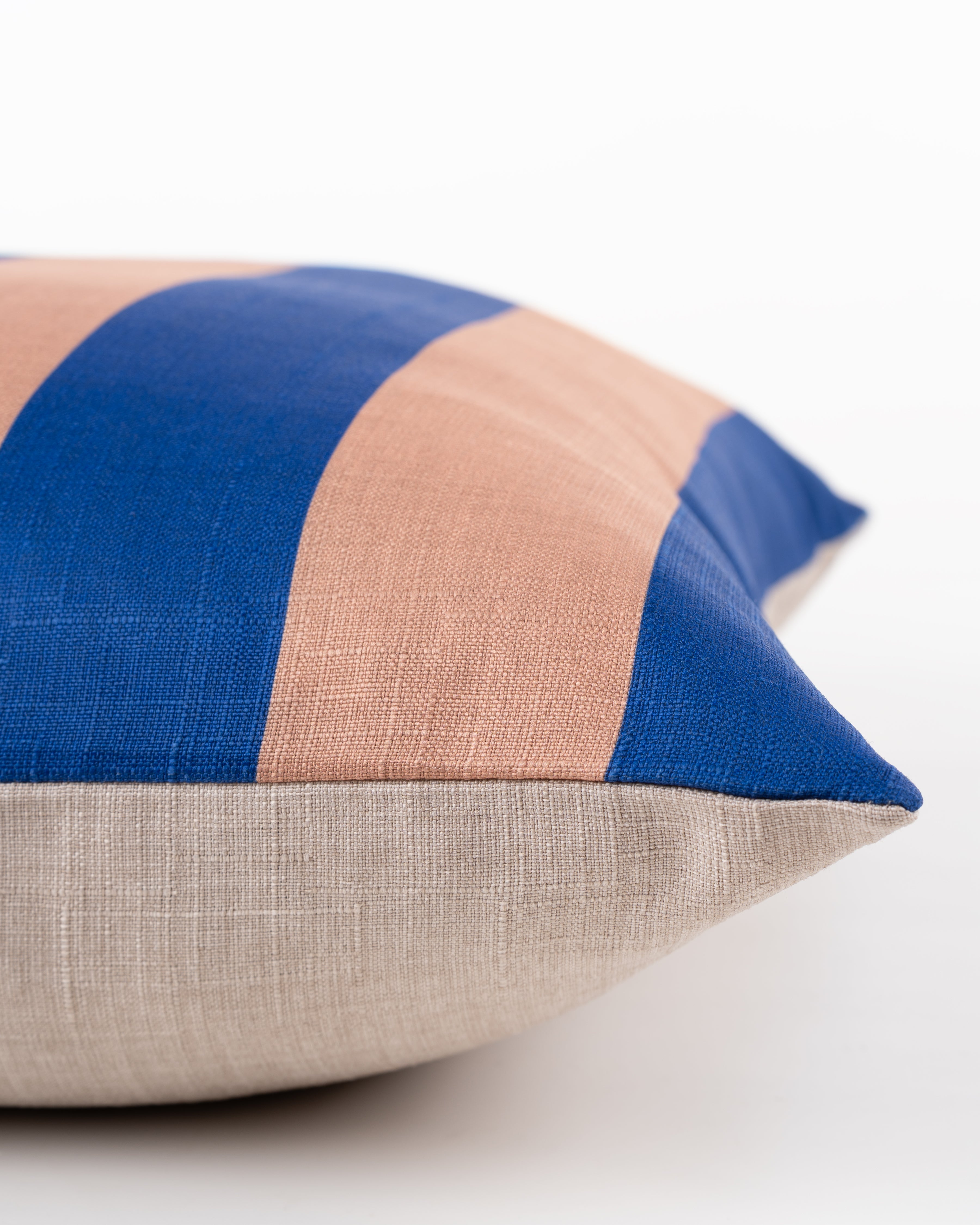 Azure Stripe Cushion