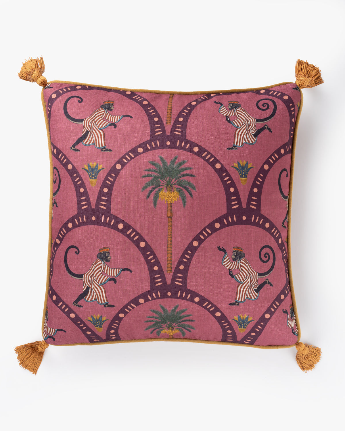 Bohème Giza Monkeys Cushion