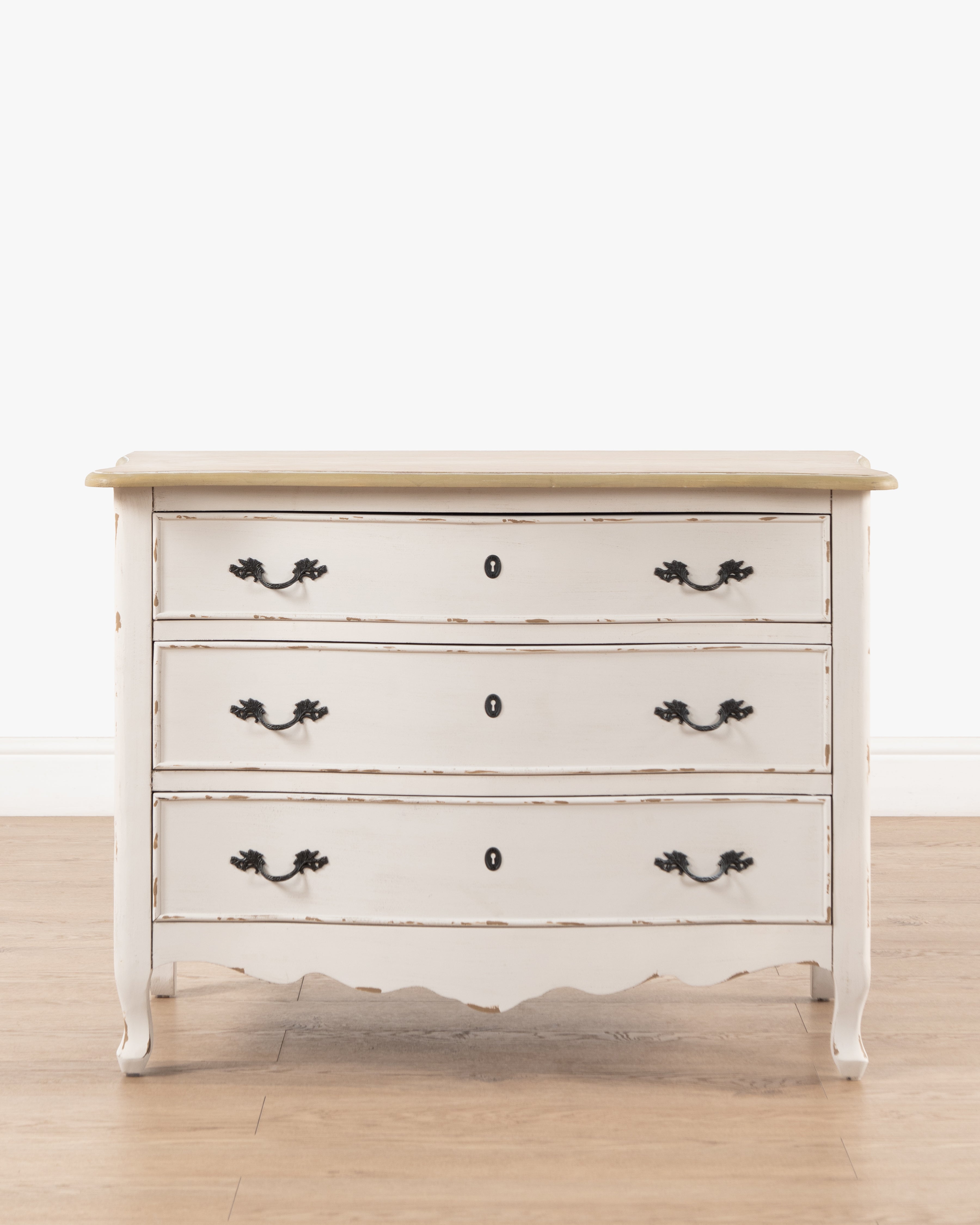 Estelle Chest of Drawers | Antique white