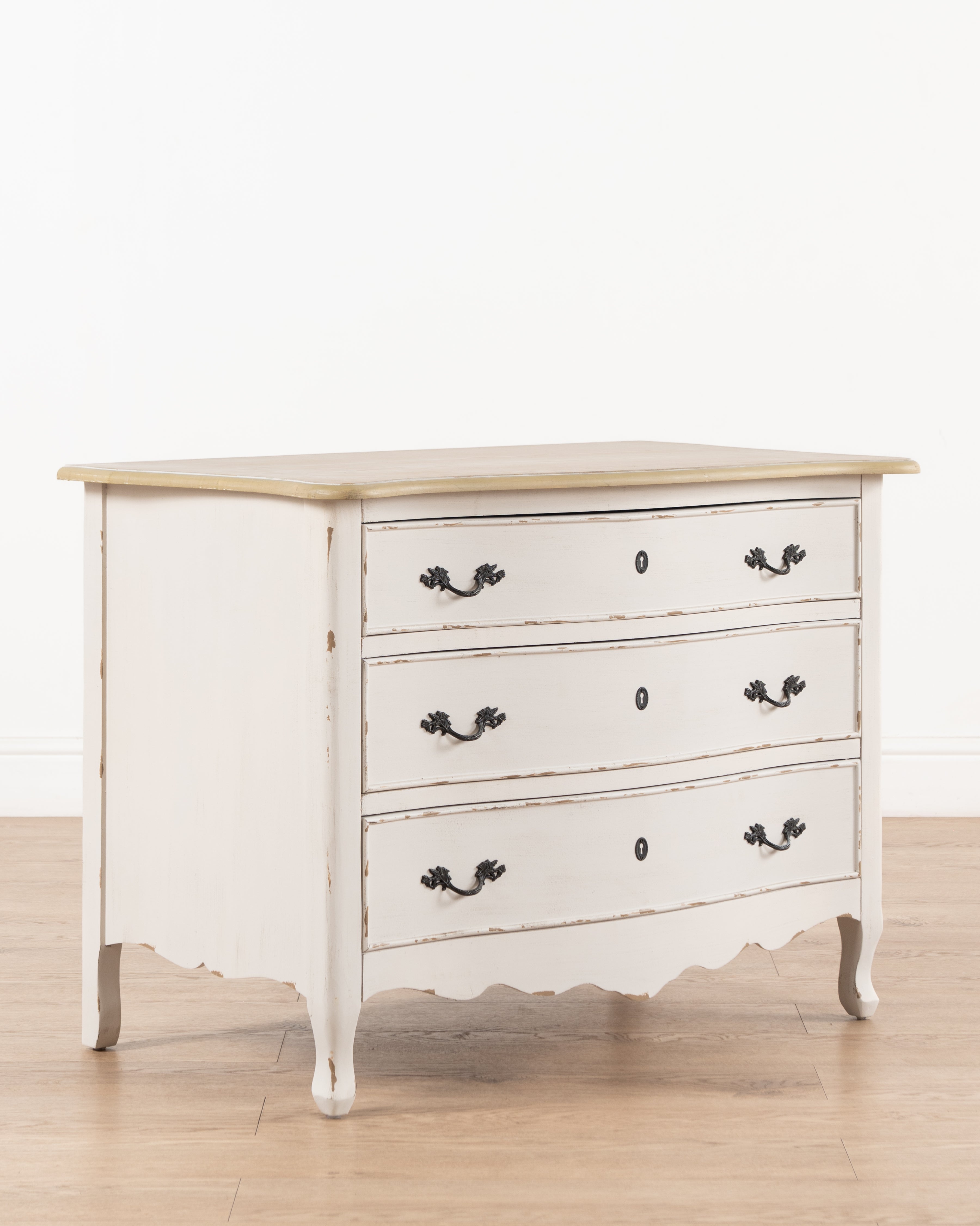 Estelle Chest of Drawers | Antique white