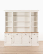 Hampshire Library Bookcase With Drawers
