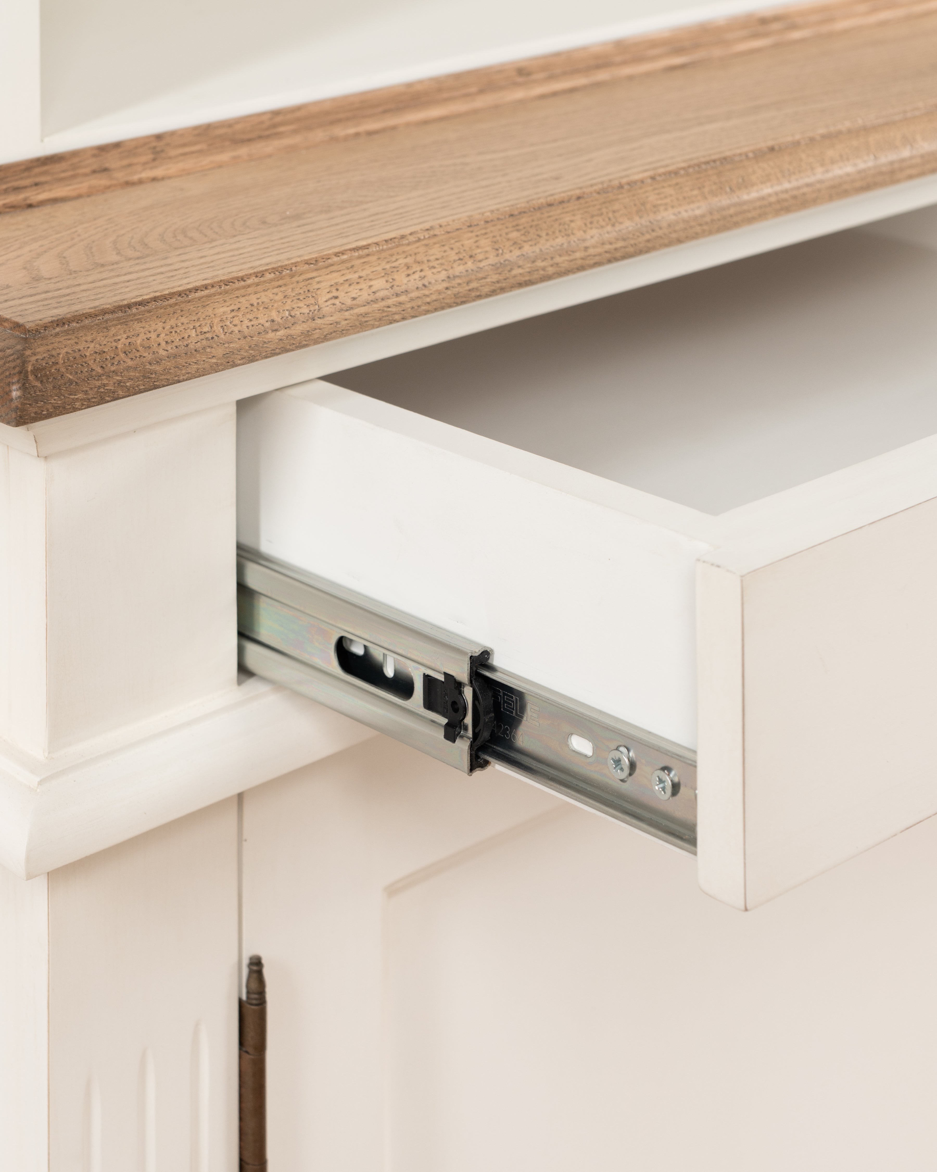 Hampshire Library Bookcase With Drawers