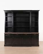 Hampshire Library Bookcase With Drawers