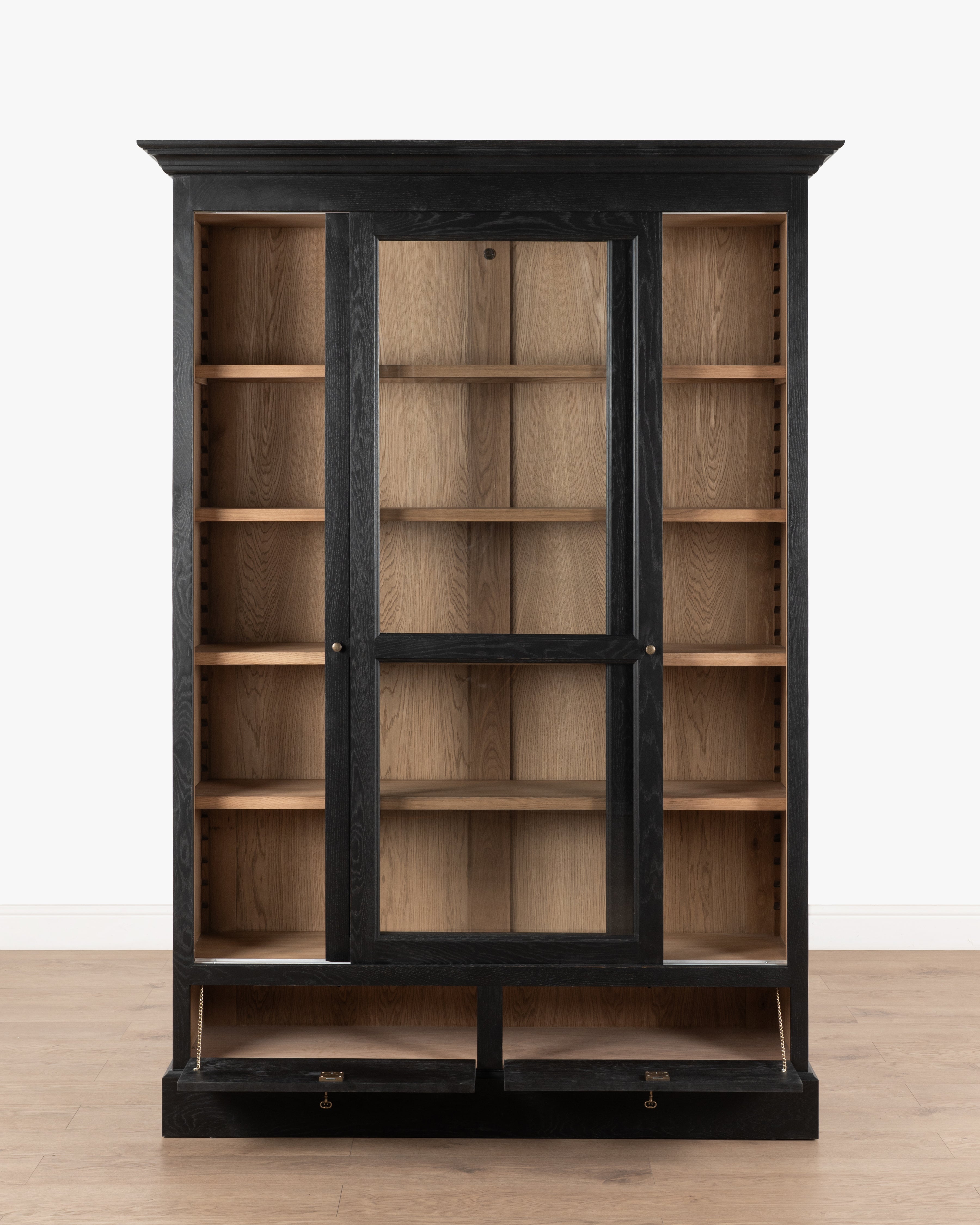Hampshire Bookcase with Sliding Door
