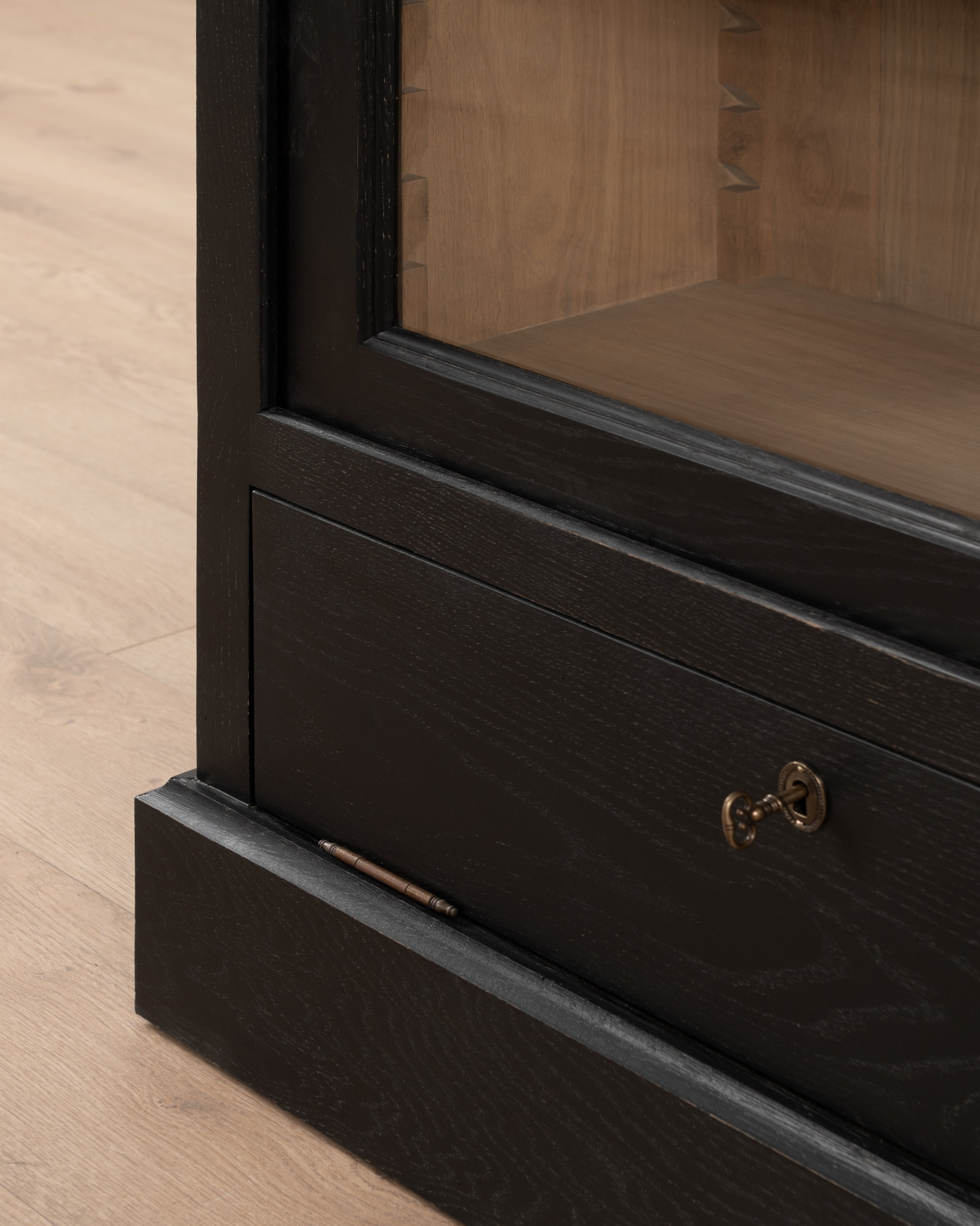 Hampshire Bookcase with Sliding Door