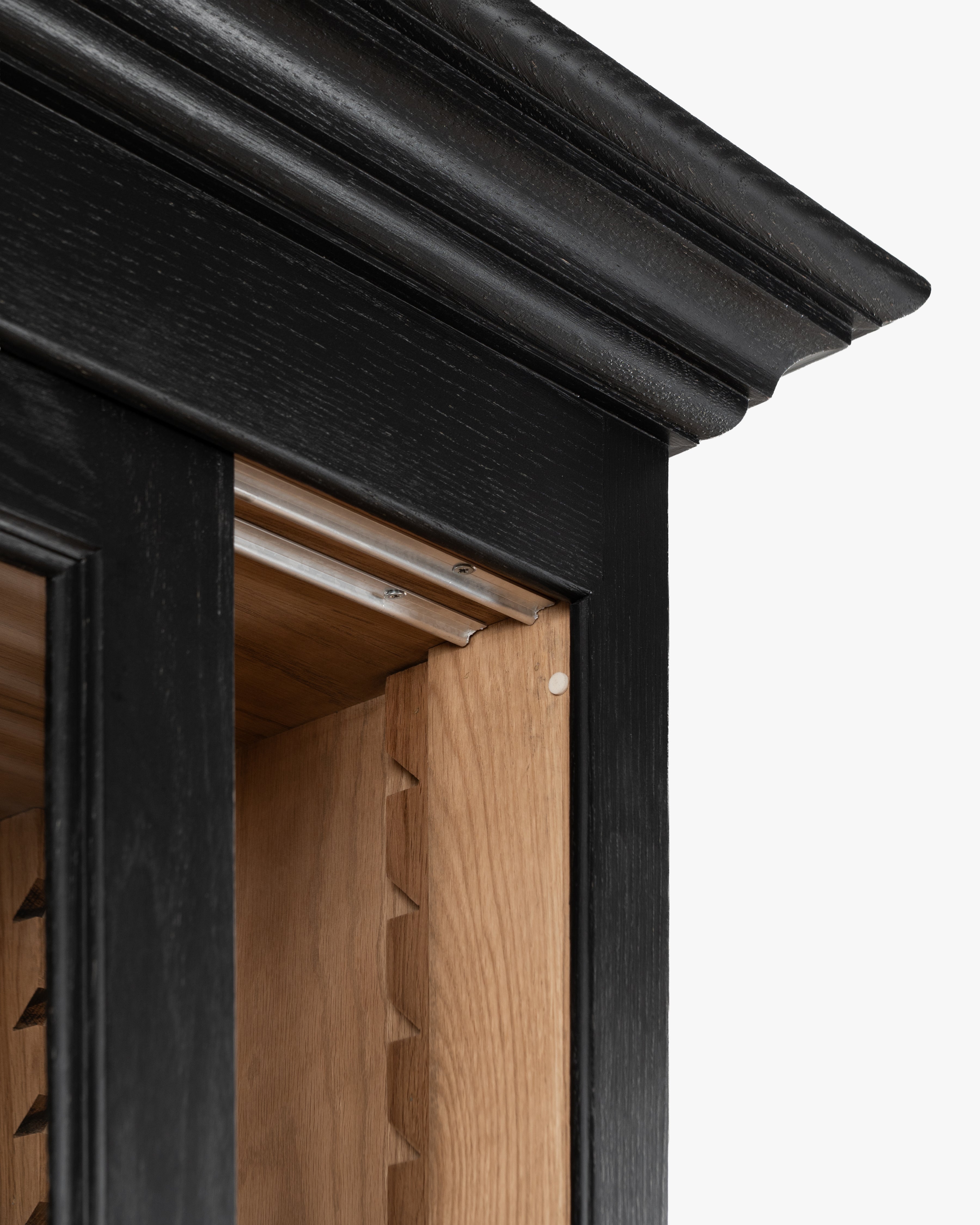 Hampshire Bookcase with Sliding Door