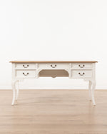 Normandy writing table - 5 drawer