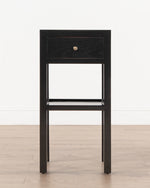 Ping Bedside Table | Black Lacquer