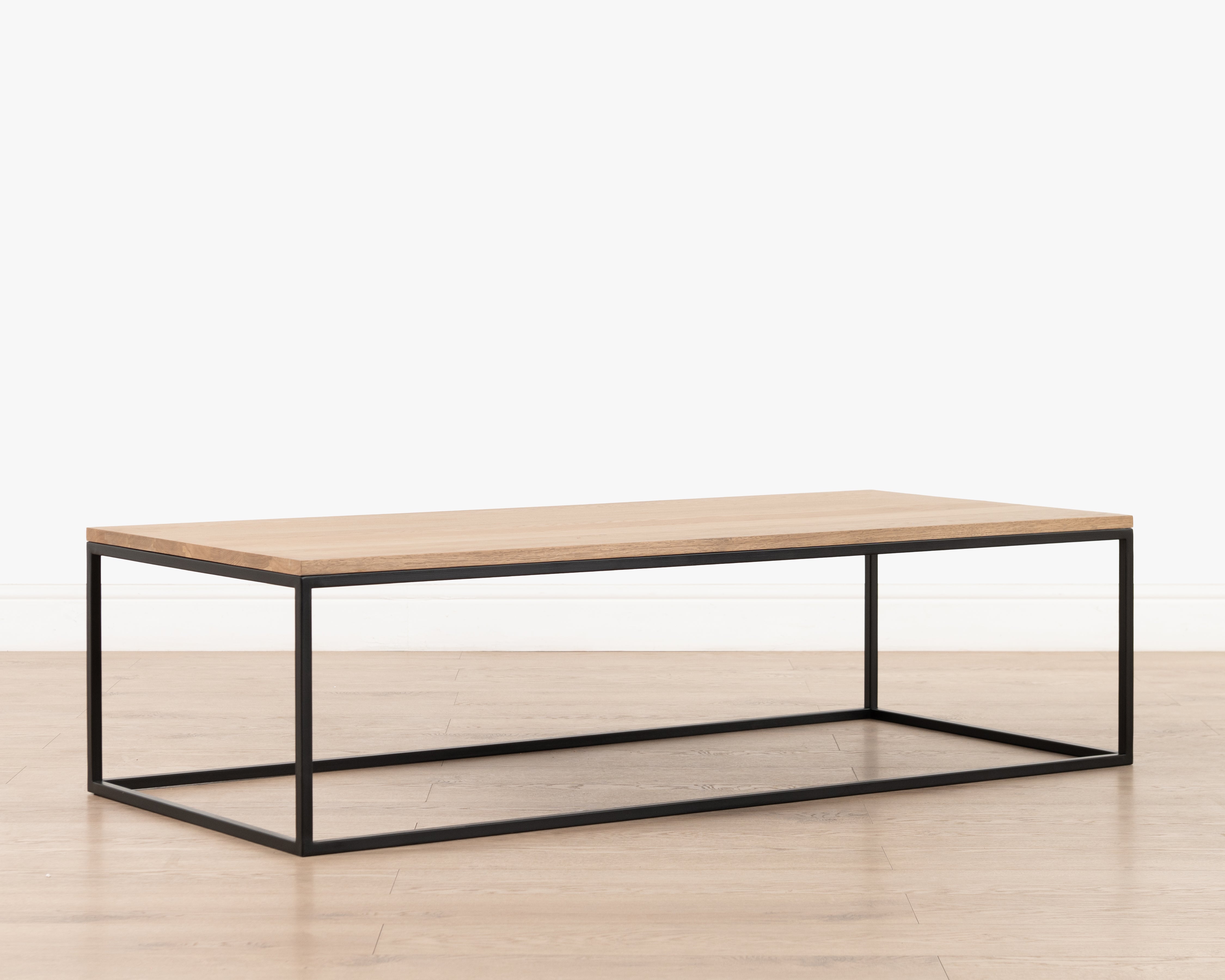 Manhattan Coffee table | Weathered Oak & Black Matt