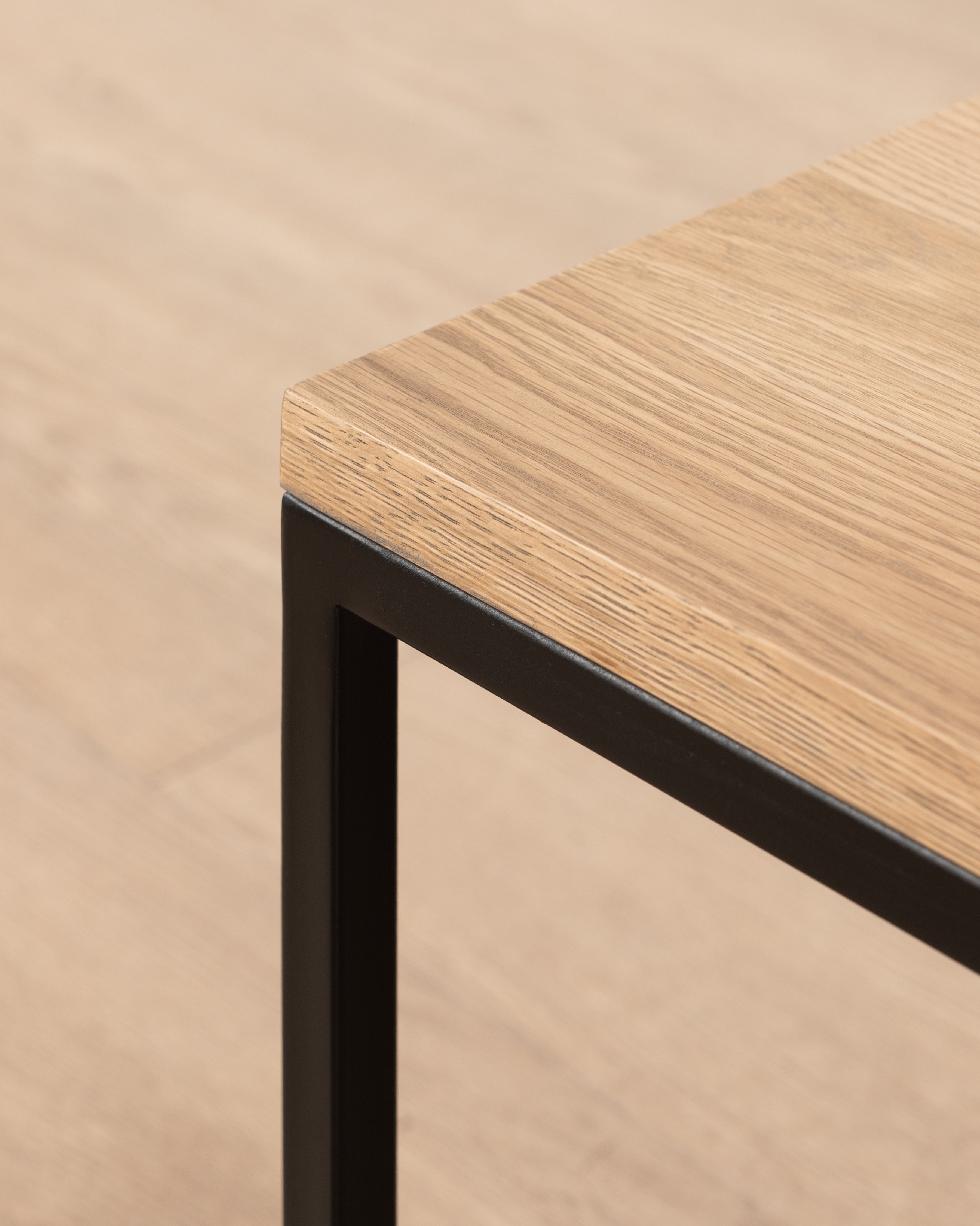 Manhattan Coffee table | Weathered Oak & Black Matt