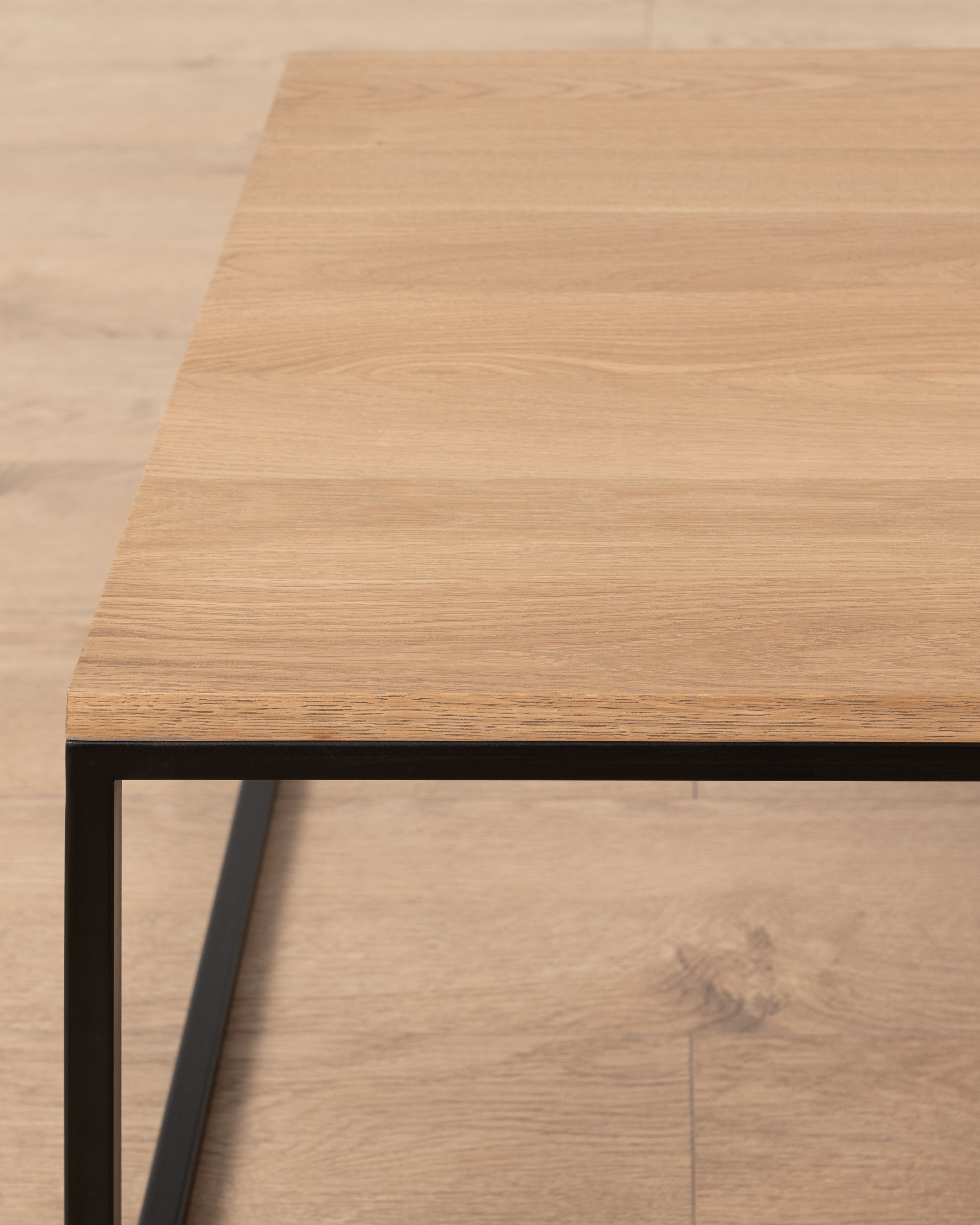 Manhattan Coffee table | Weathered Oak & Black Matt