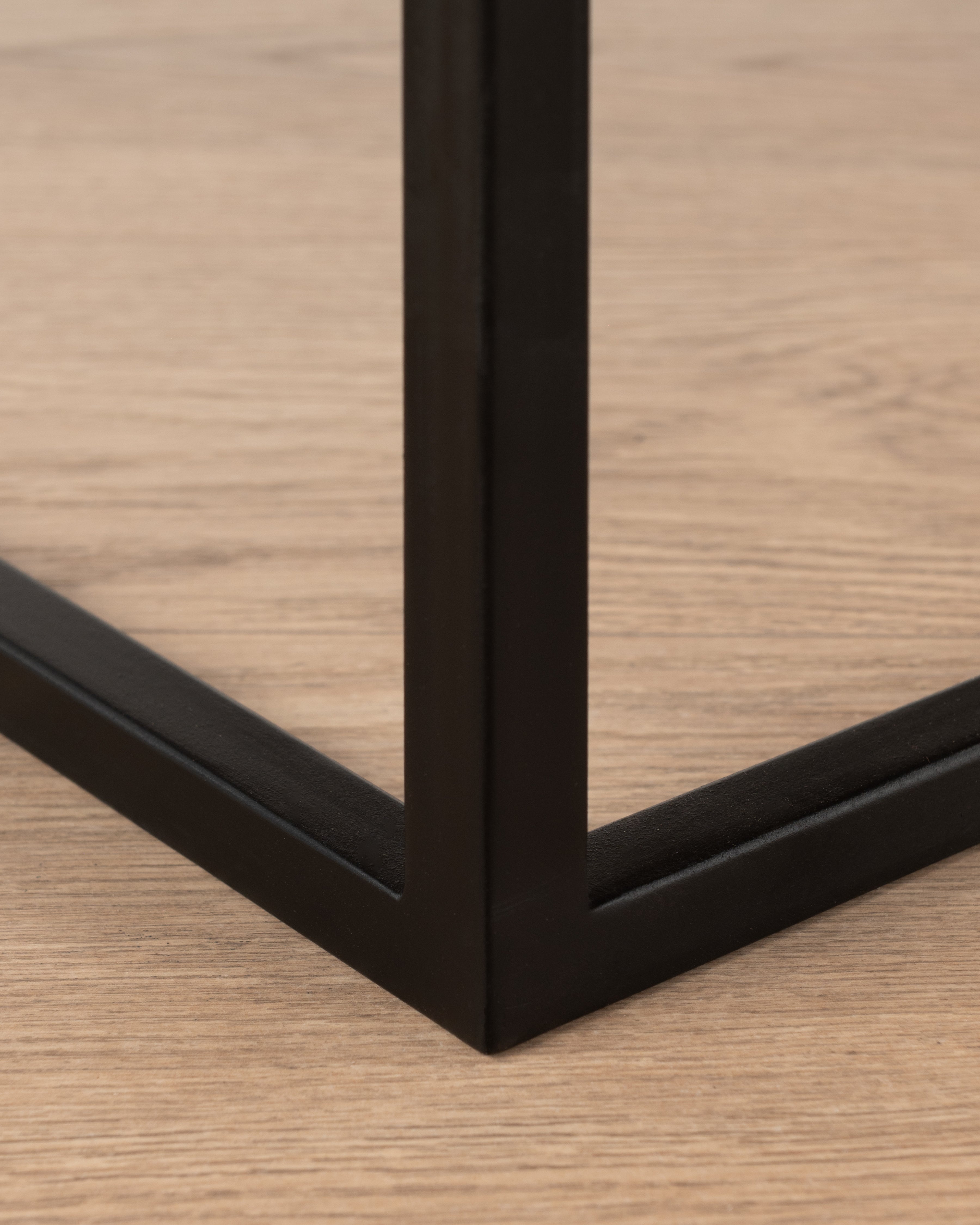 Manhattan Coffee table | Weathered Oak & Black Matt