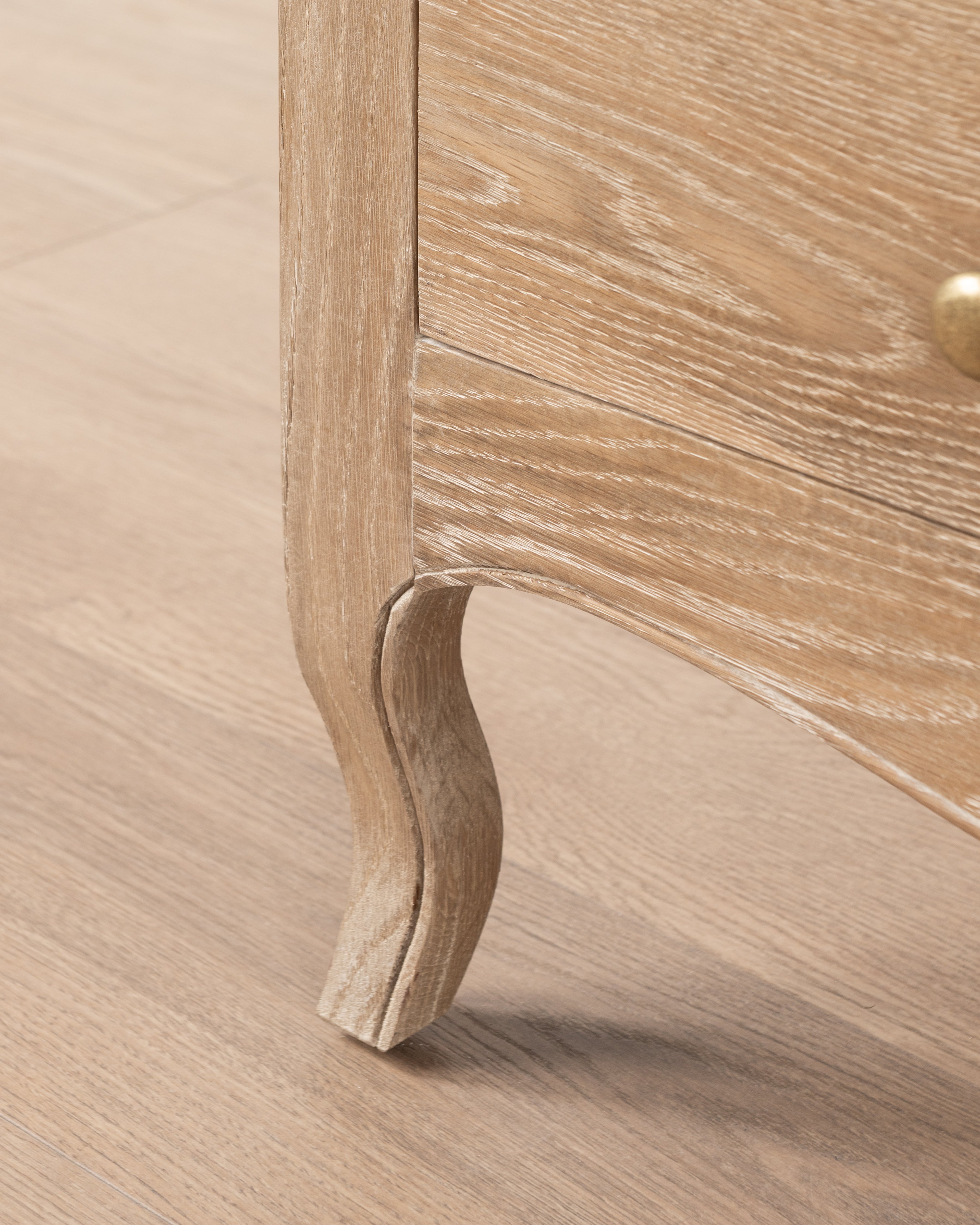 Normandy Cab Leg 4 Drawer Chest