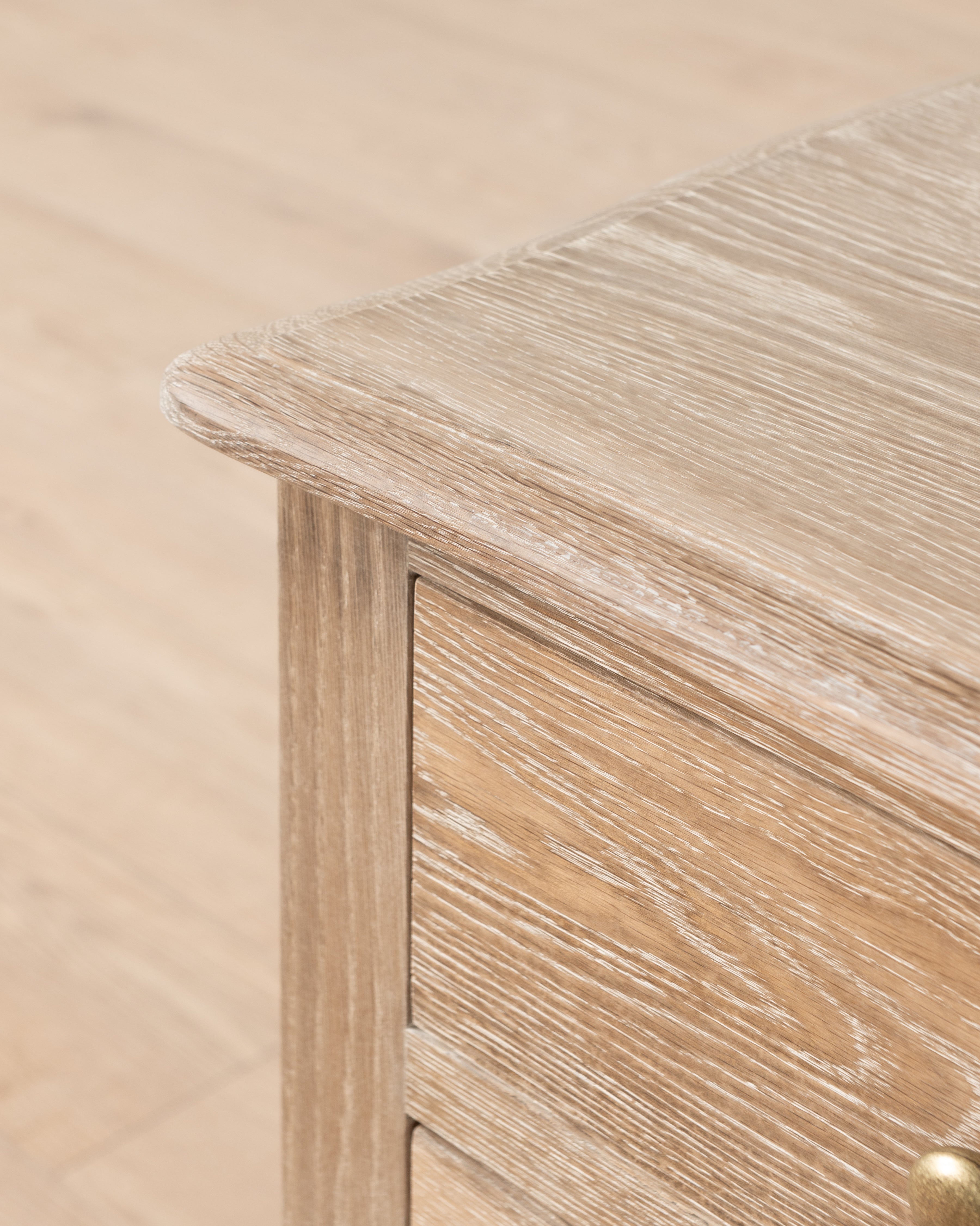 Normandy Cab Leg 4 Drawer Chest