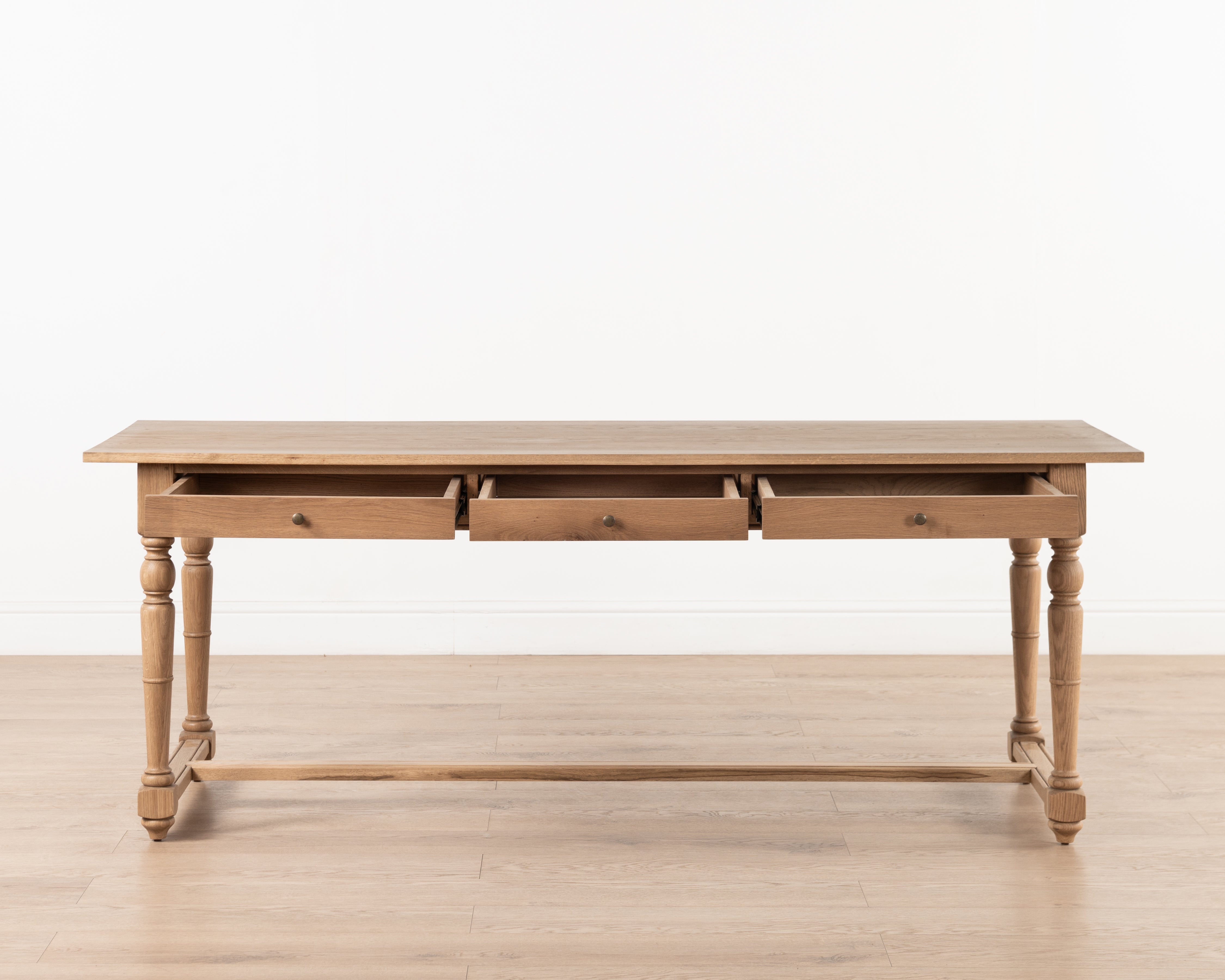 Oxford desk | Solid Weathered Oak