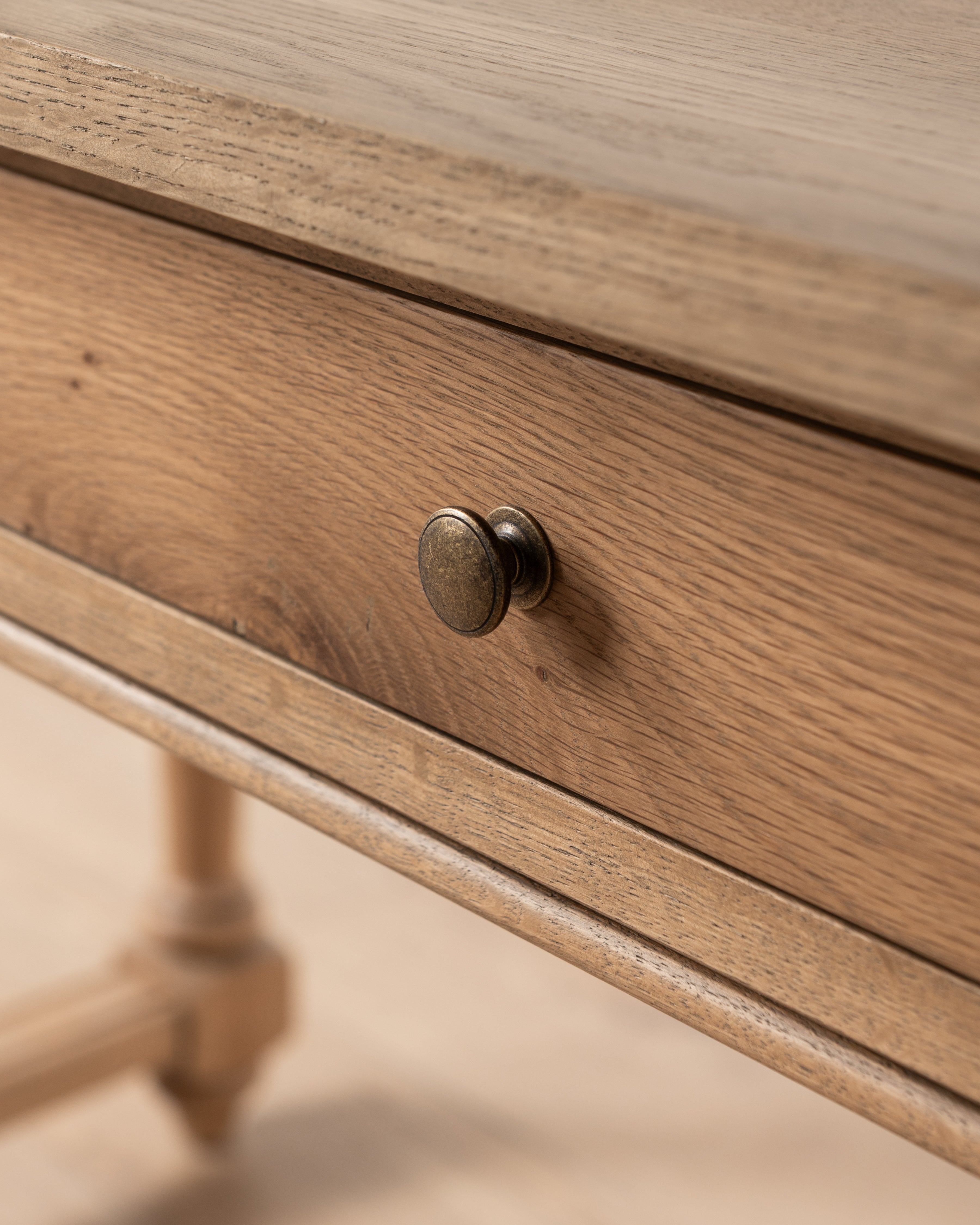 Oxford desk | Solid Weathered Oak