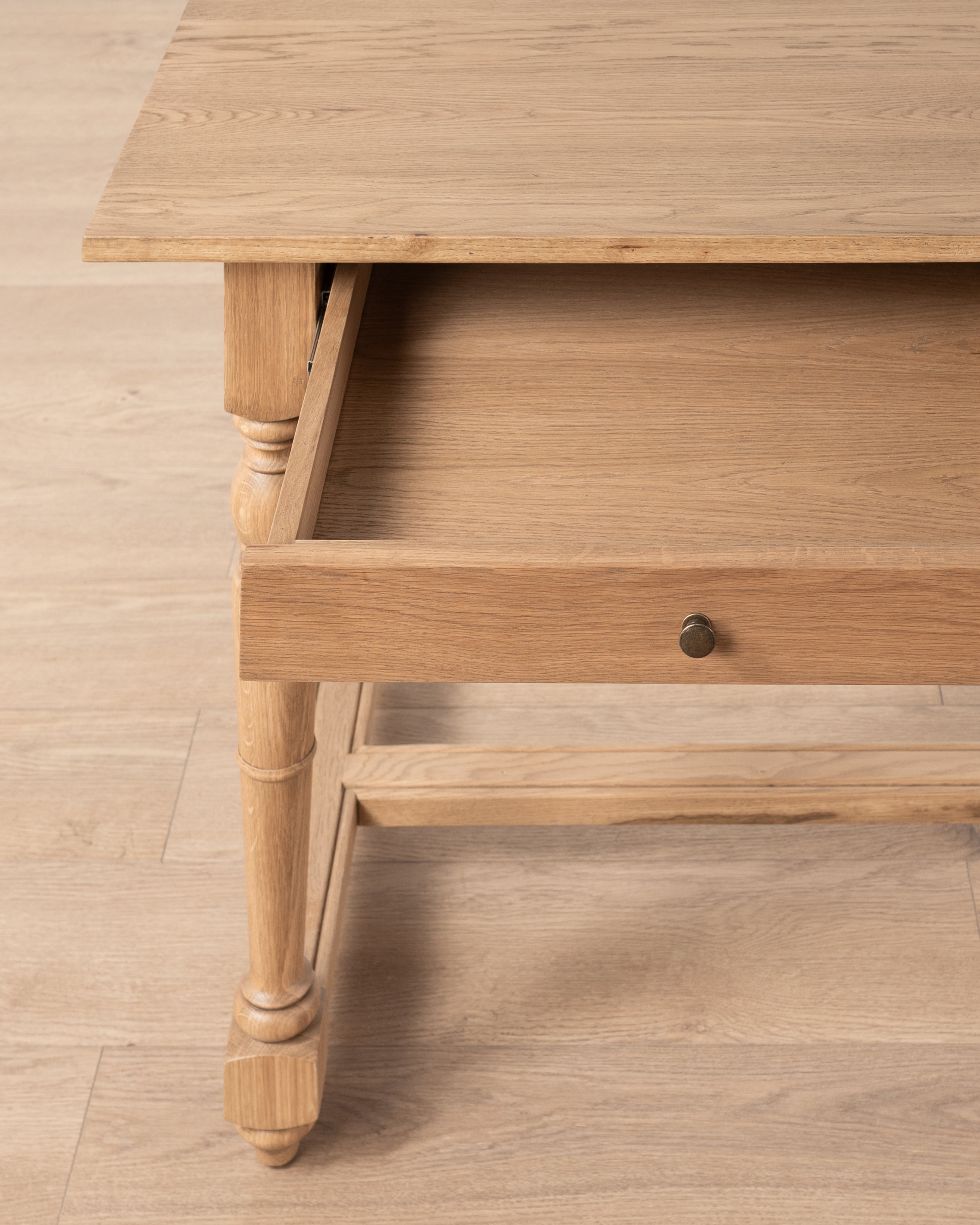 Oxford desk | Solid Weathered Oak