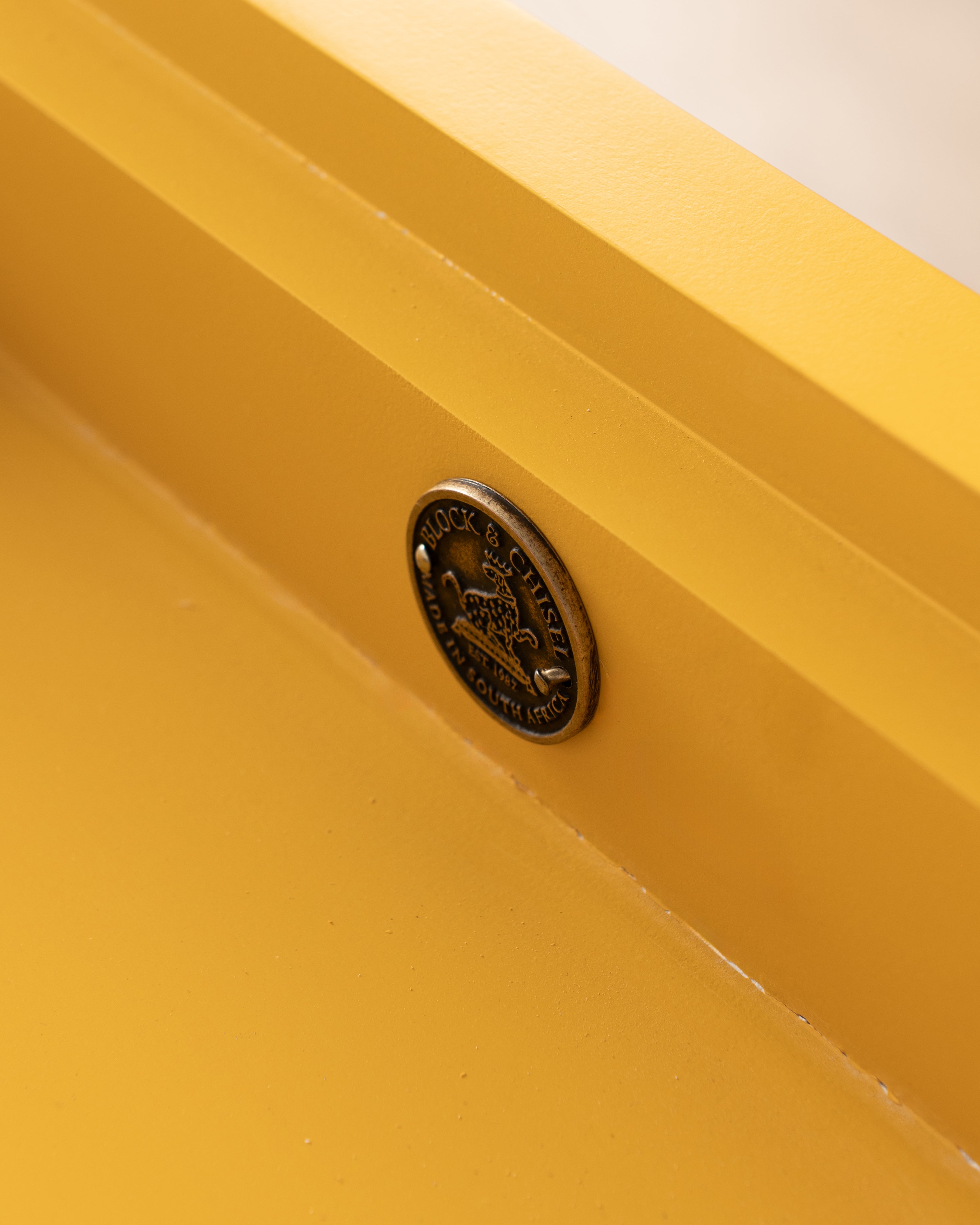 Limited Edition Oxford Desk | Yellow
