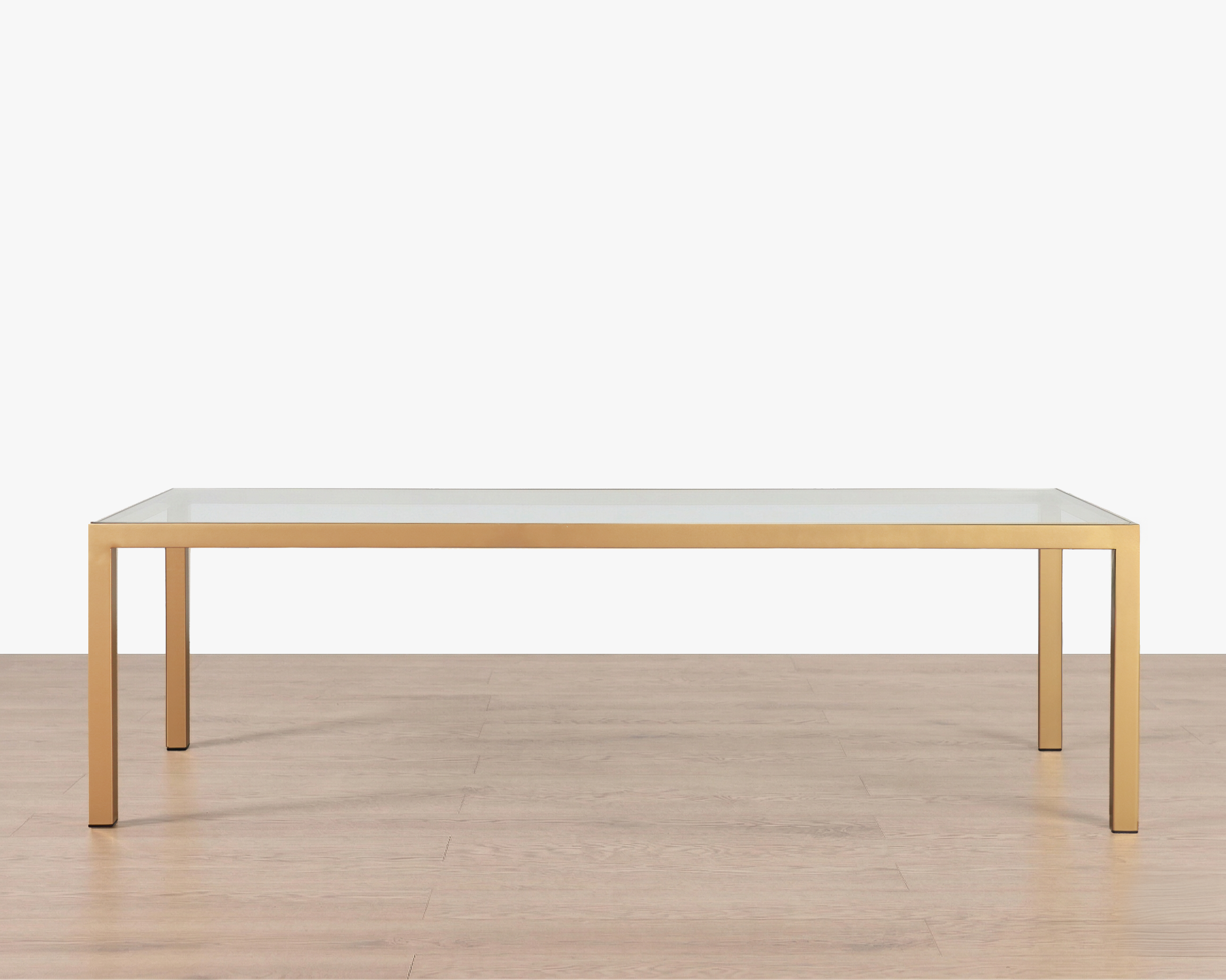 Manhattan Coffee table with glass top