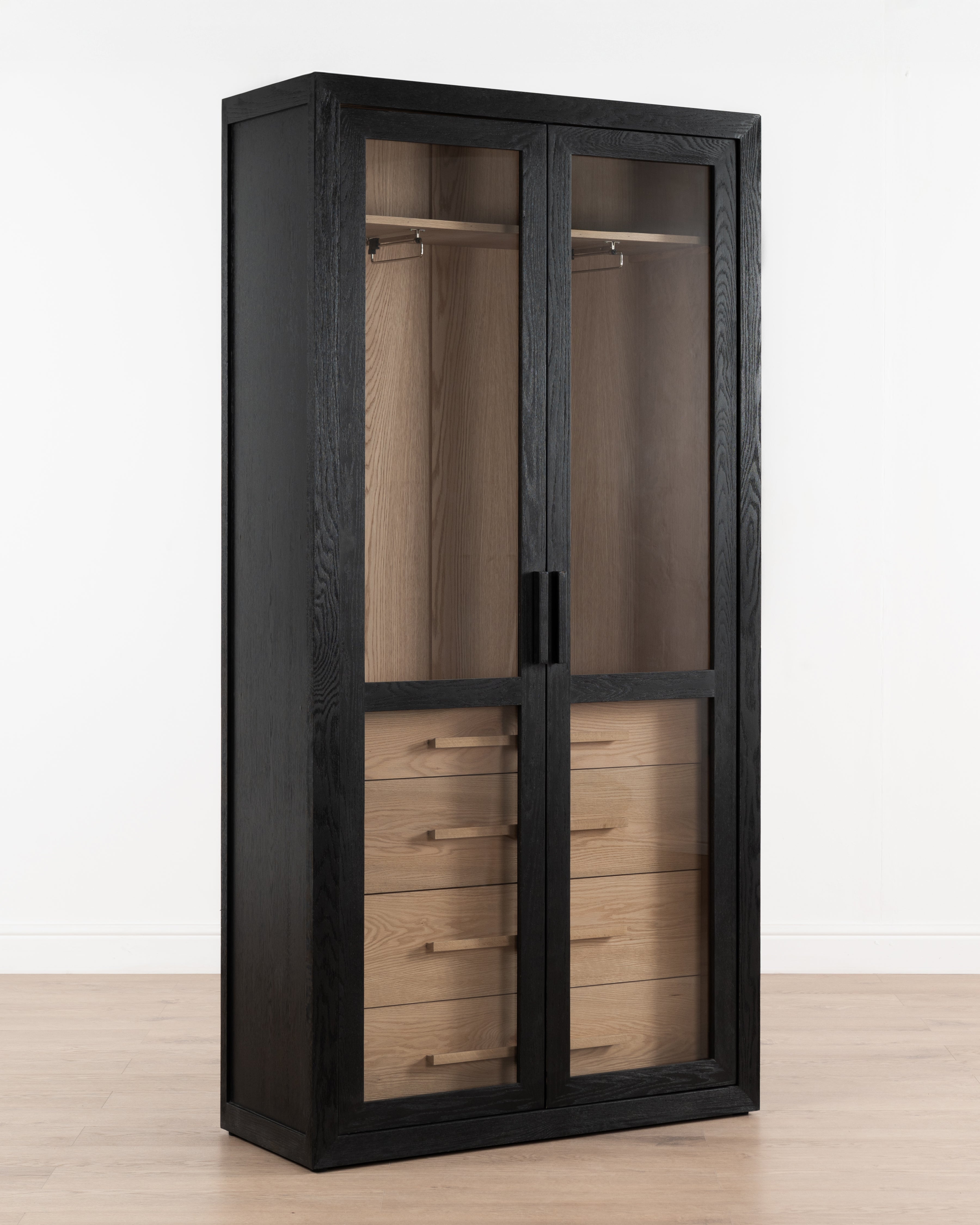 Arman Wardrobe | Drawers & Hanging