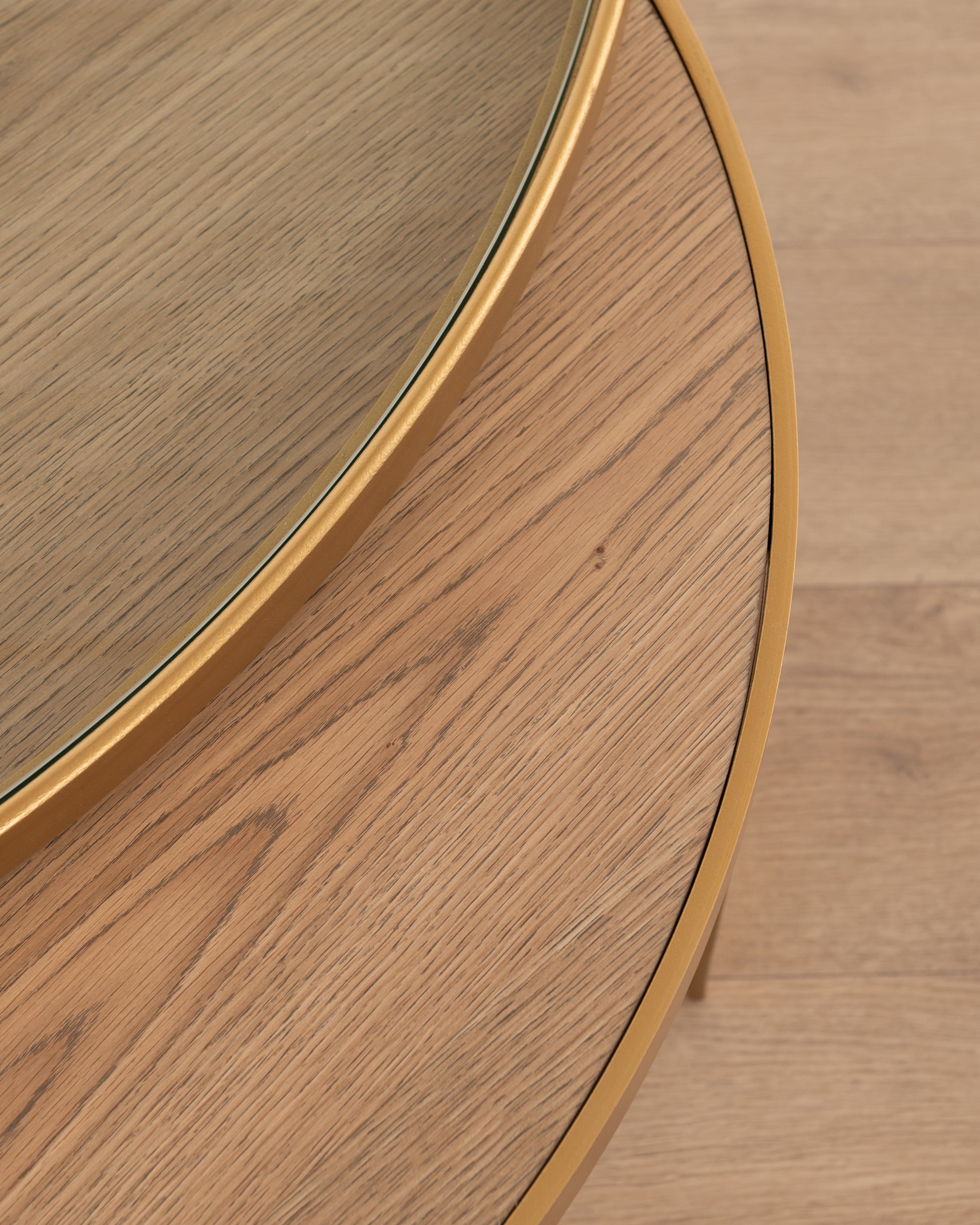 Manhattan Nested Coffee Table | Gold
