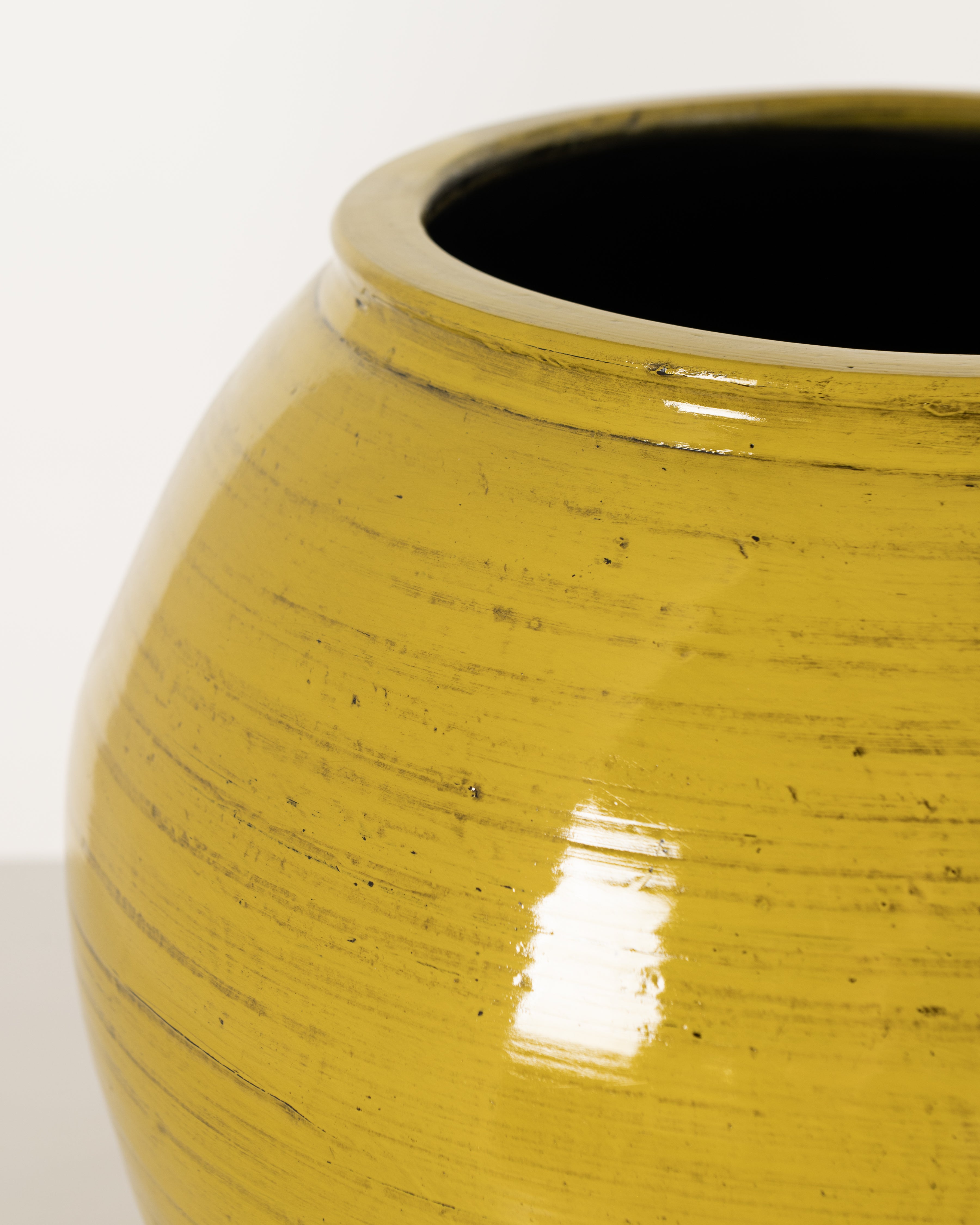 Indochine Wuxi Pot | Yellow