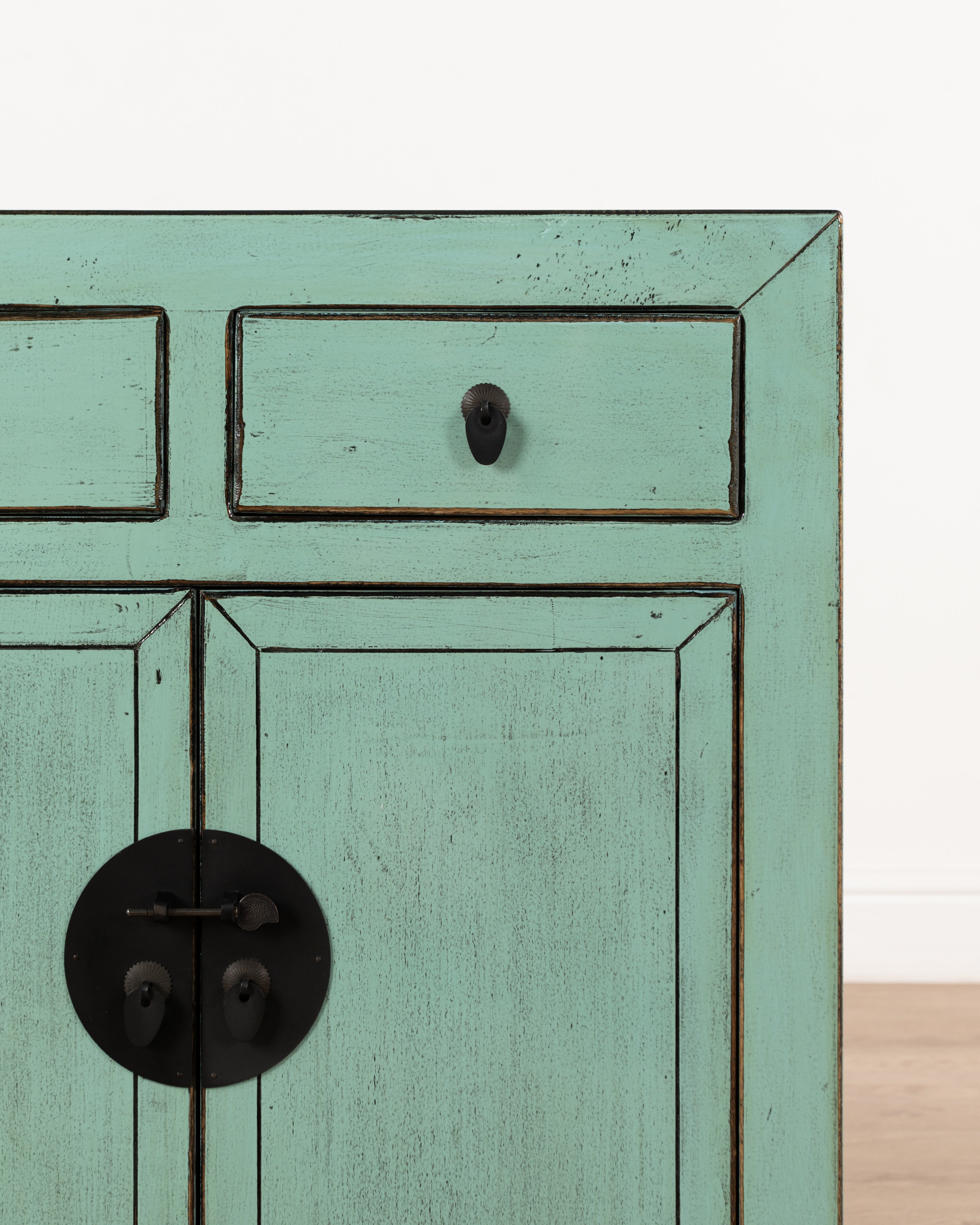 Indochine Chitose Cabinet | Turquoise