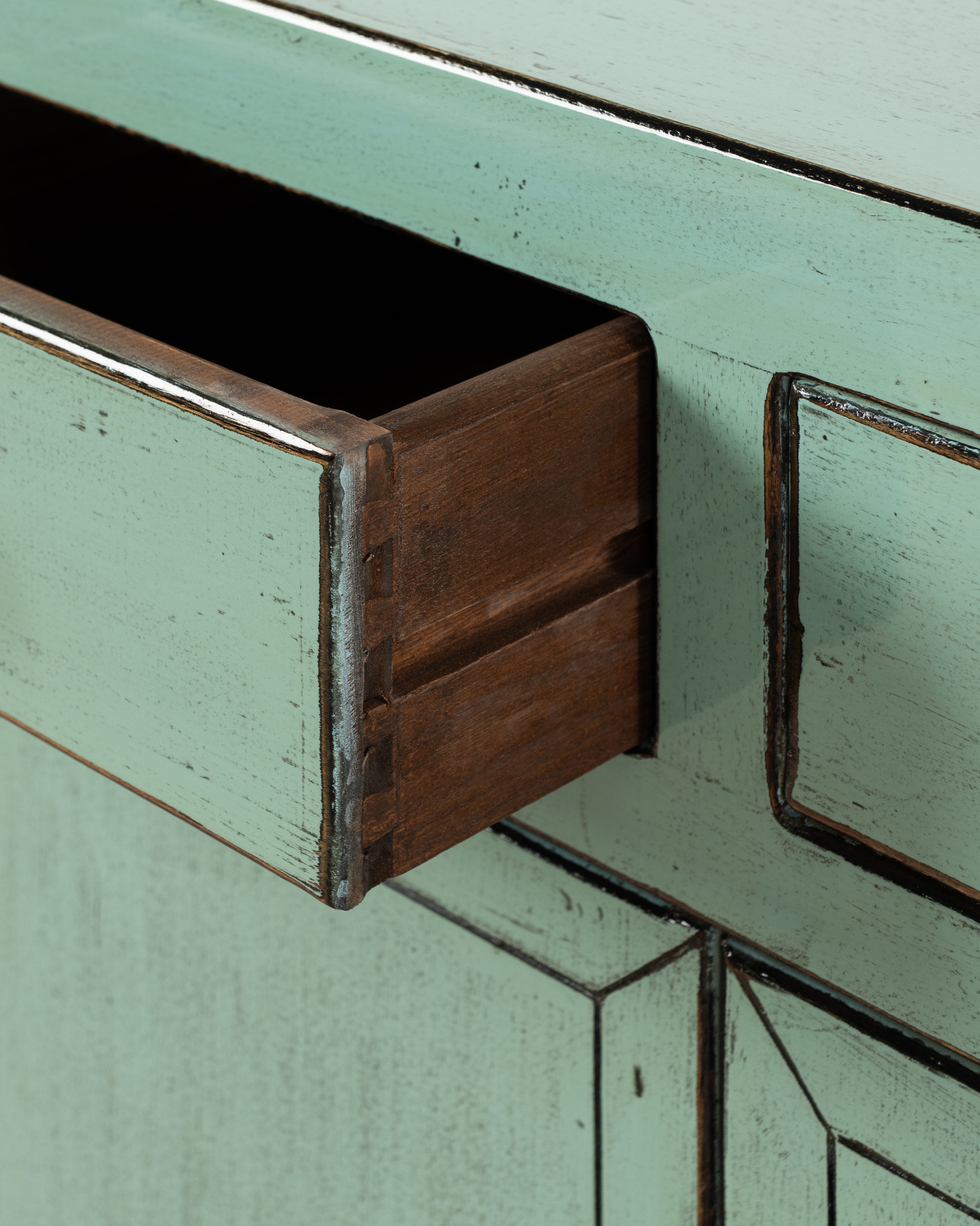 Indochine Chitose Cabinet | Turquoise