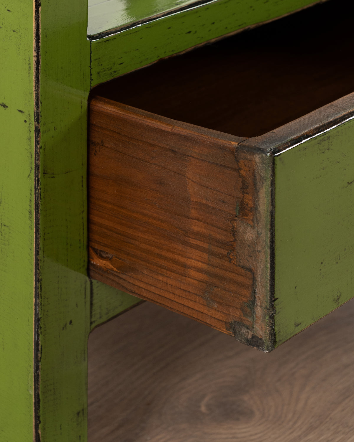 Indochine Jiro Bedside Table | Olive