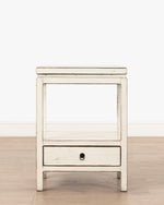 Indochine Jiro Bedside Table | White
