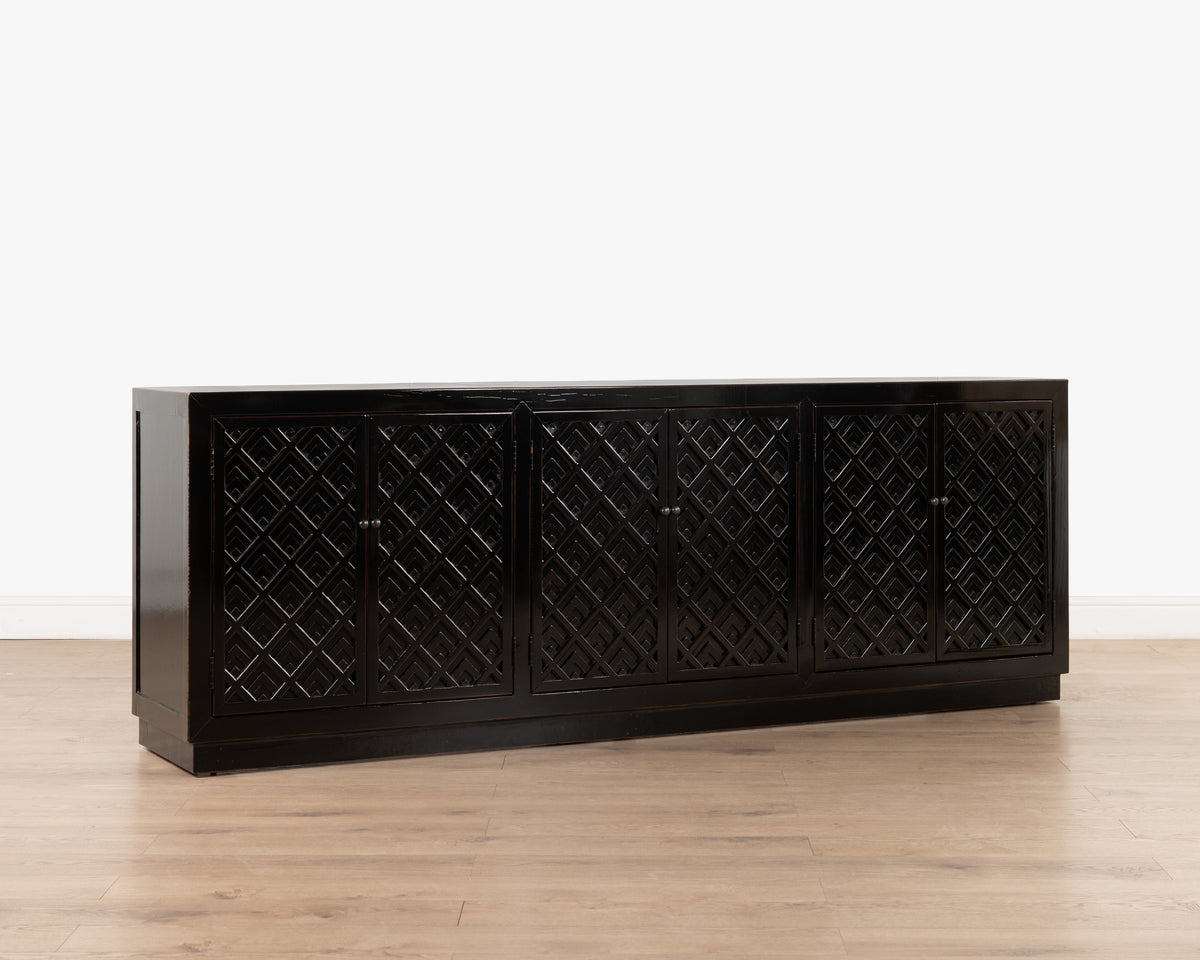 Indochine Feng Sideboard | Black