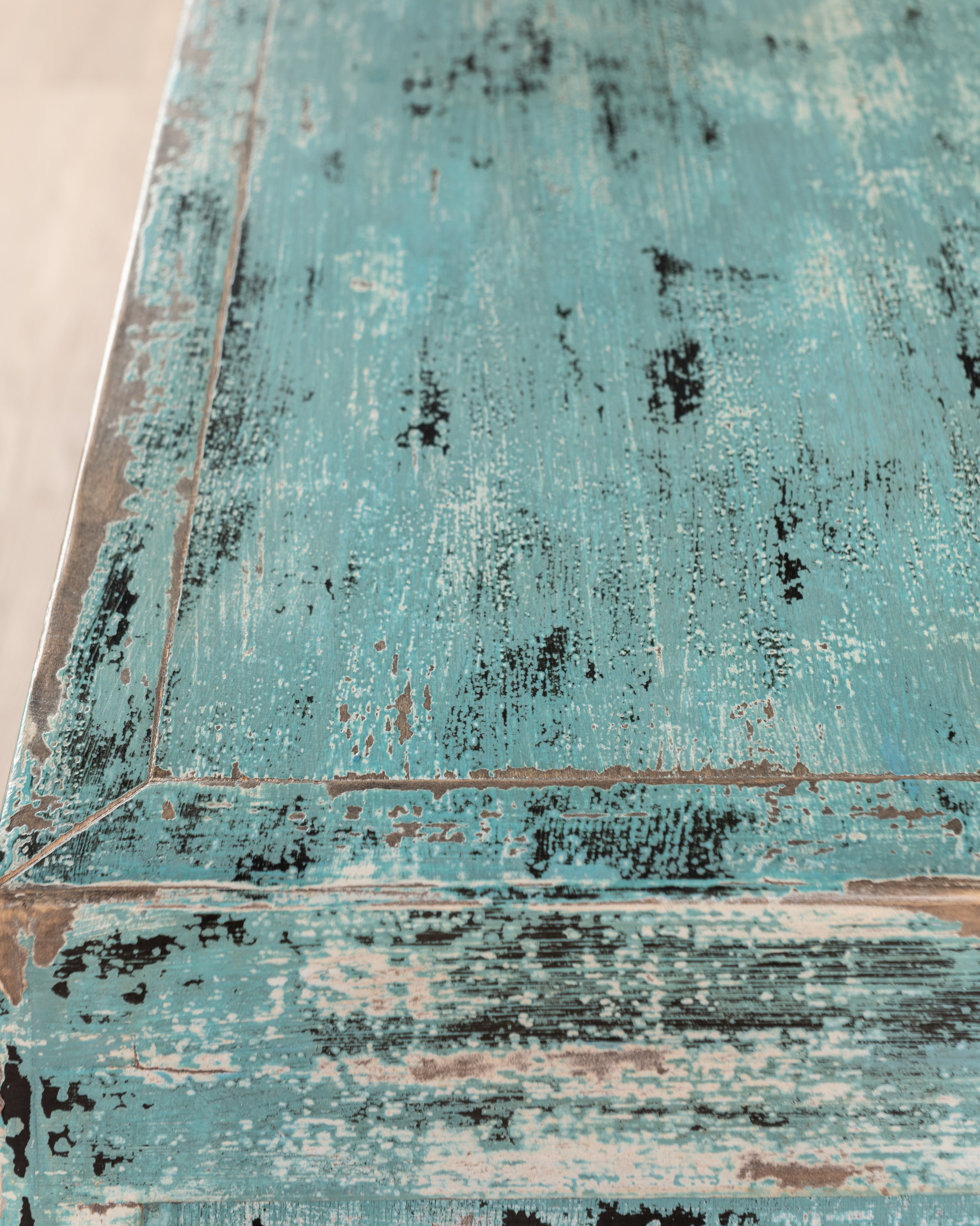 Indochine Yancheng Sideboard | Distressed Blue