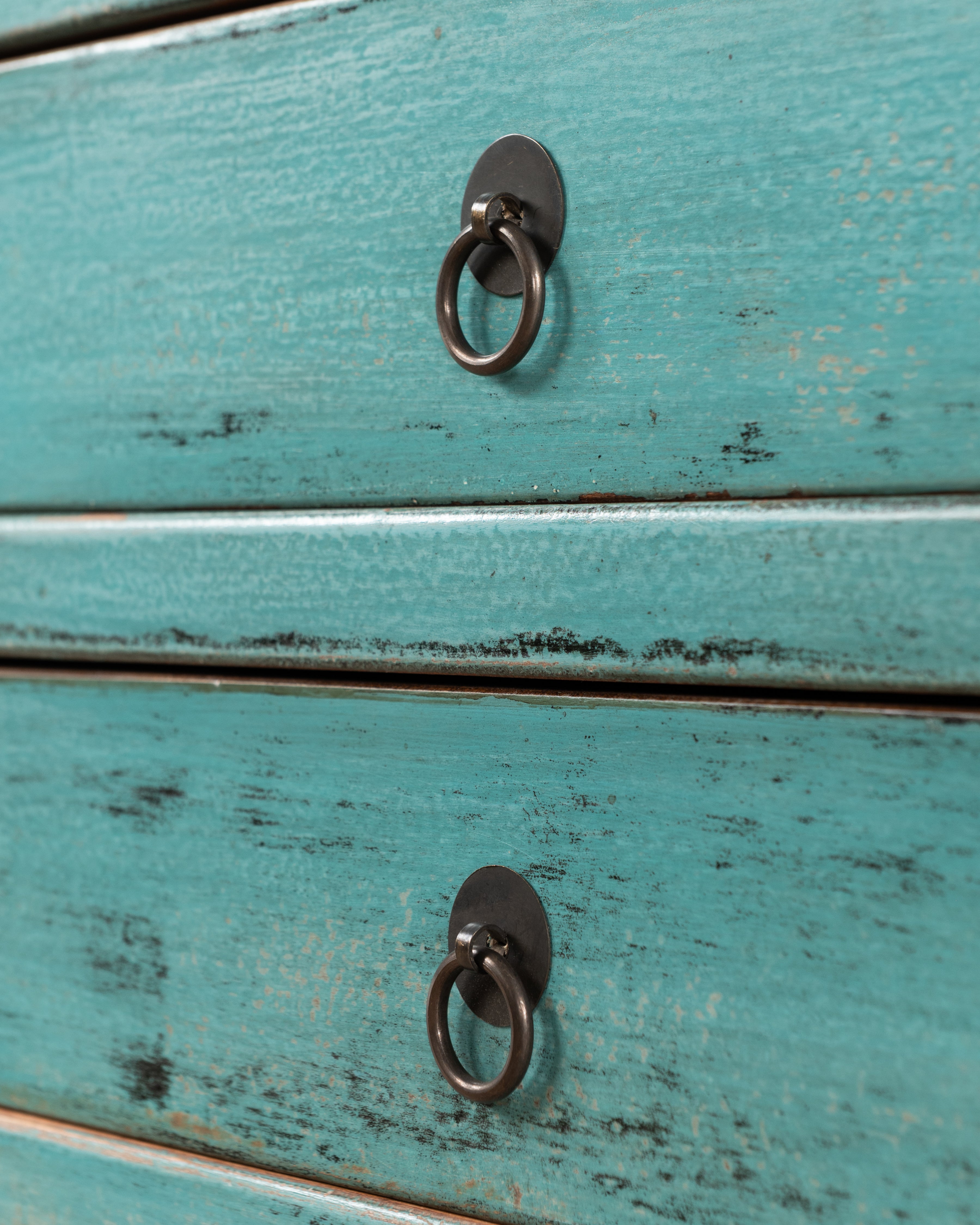 Vosburg Bedside Table | Blue