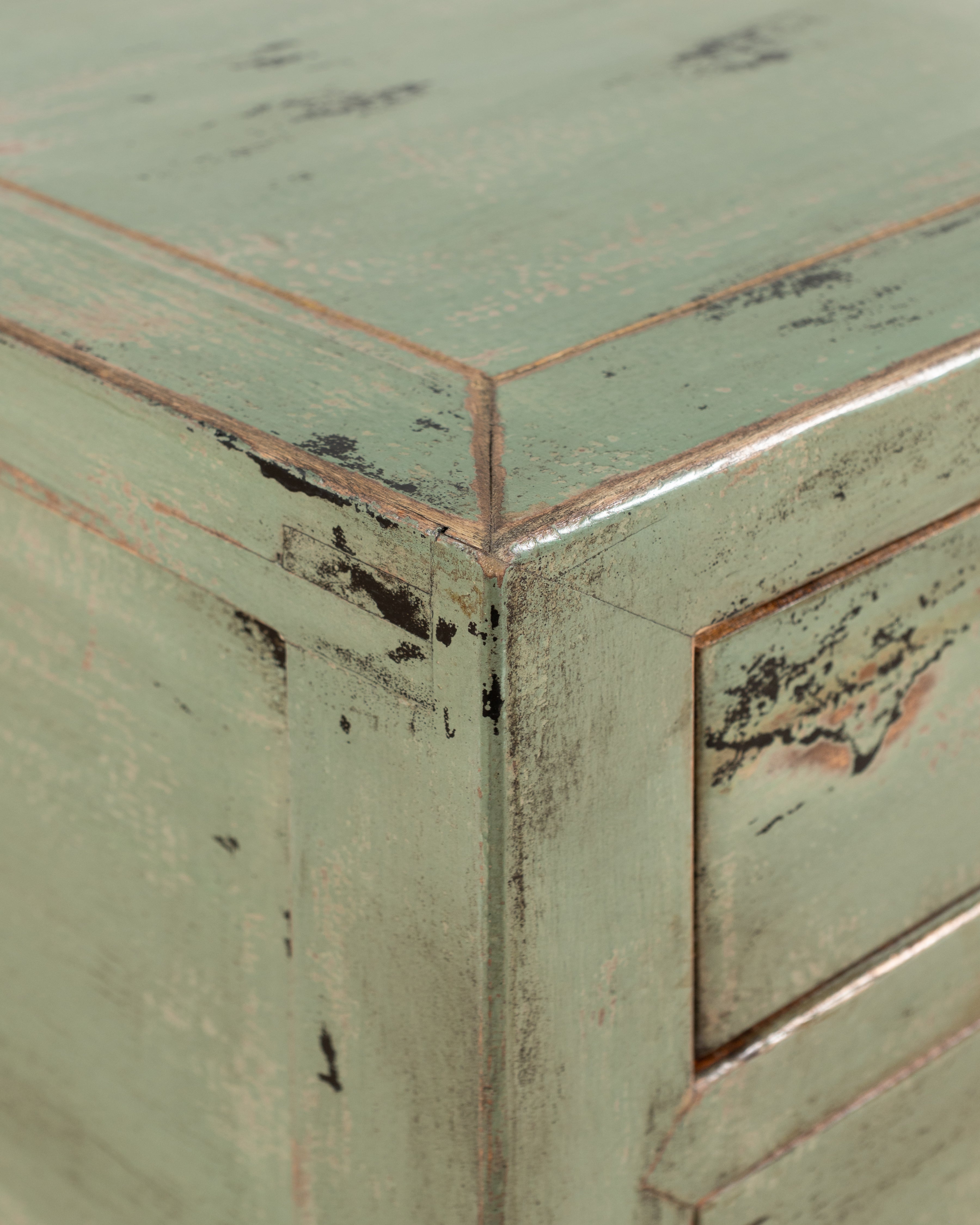 Vosburg Bedside Table | Green