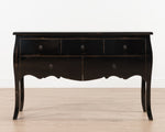 Indochine Fujian console table with drawers | Black