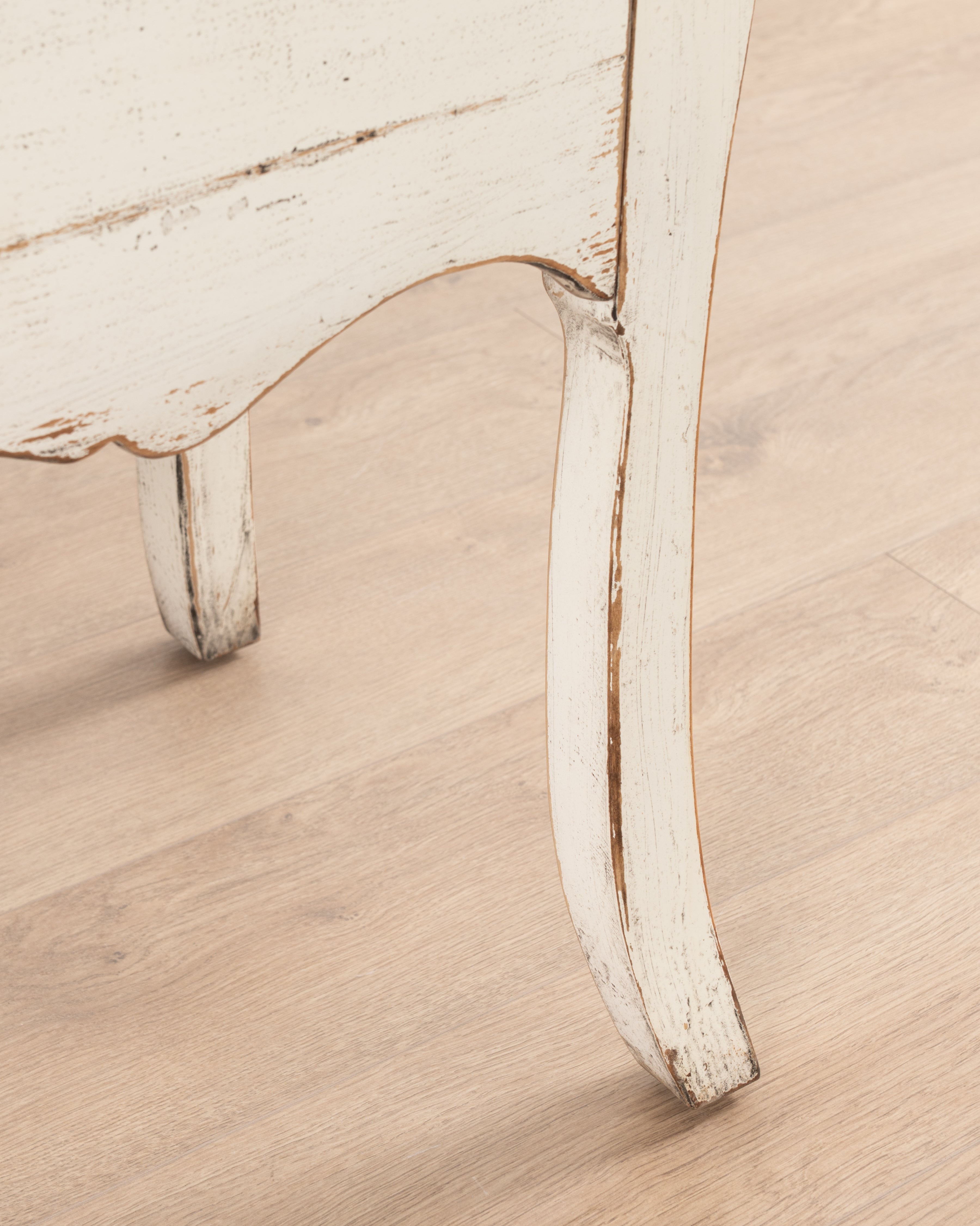 Indochine Fujian console table with drawers | White