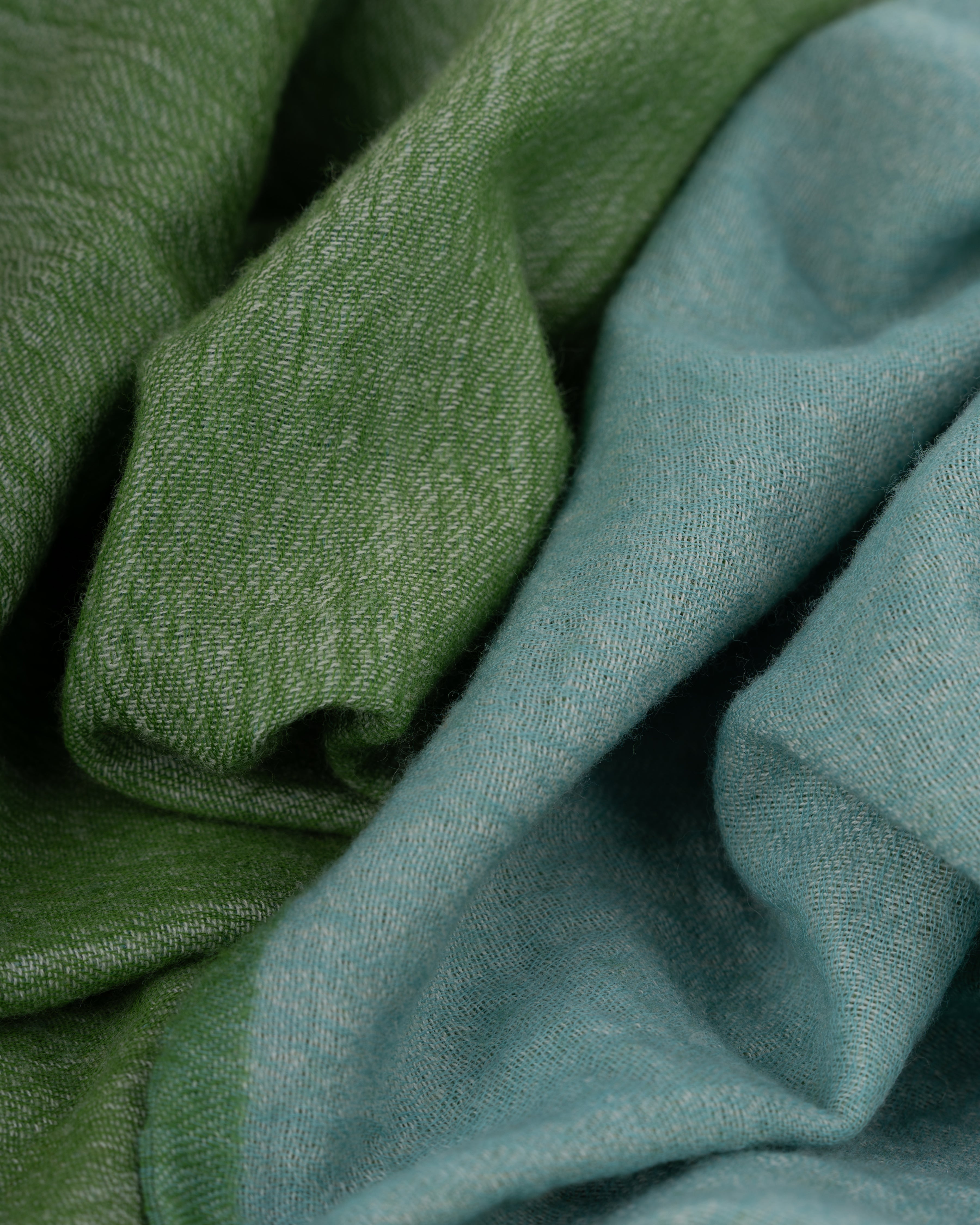 Wool throw | Green