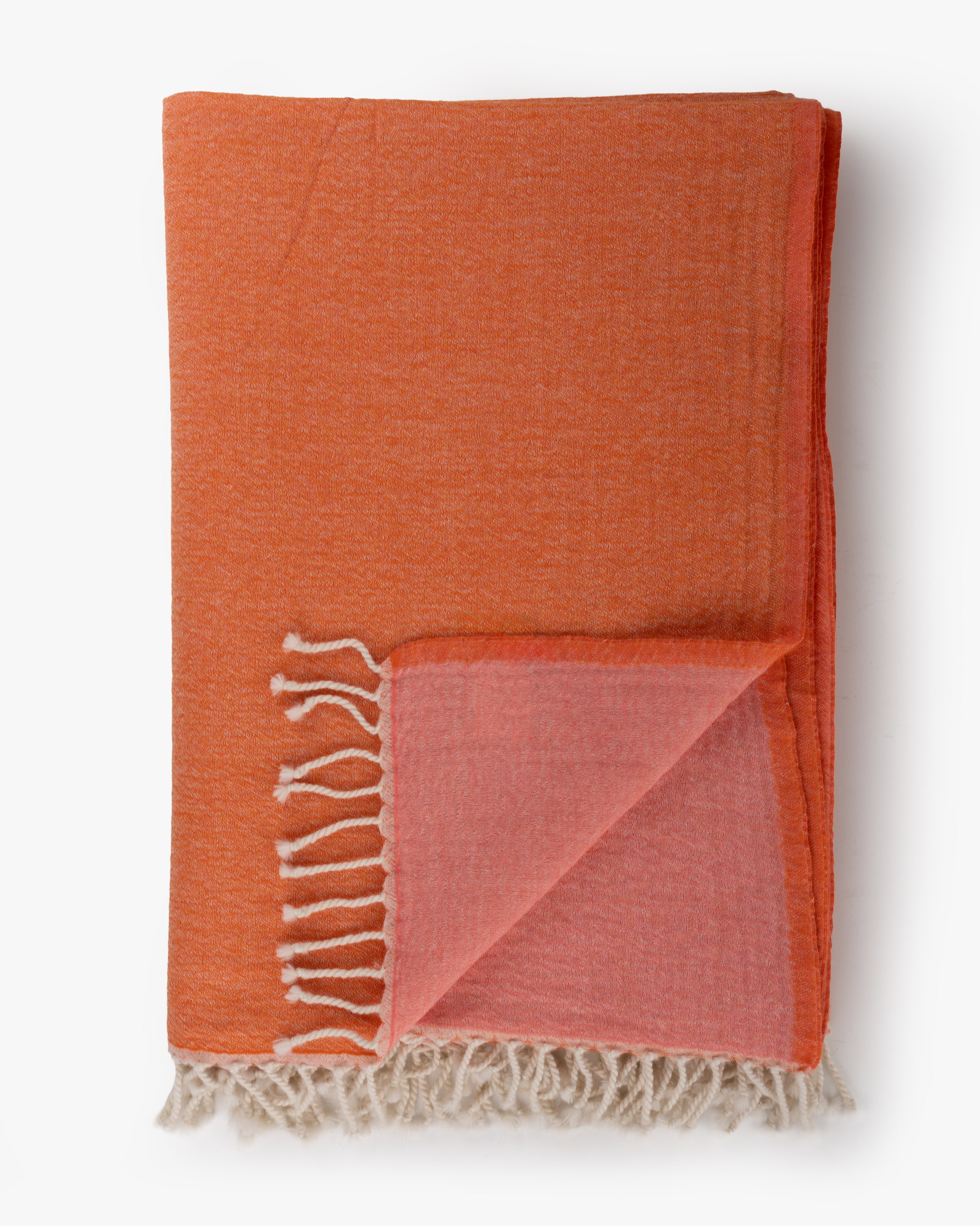 Wool Throw | Peach