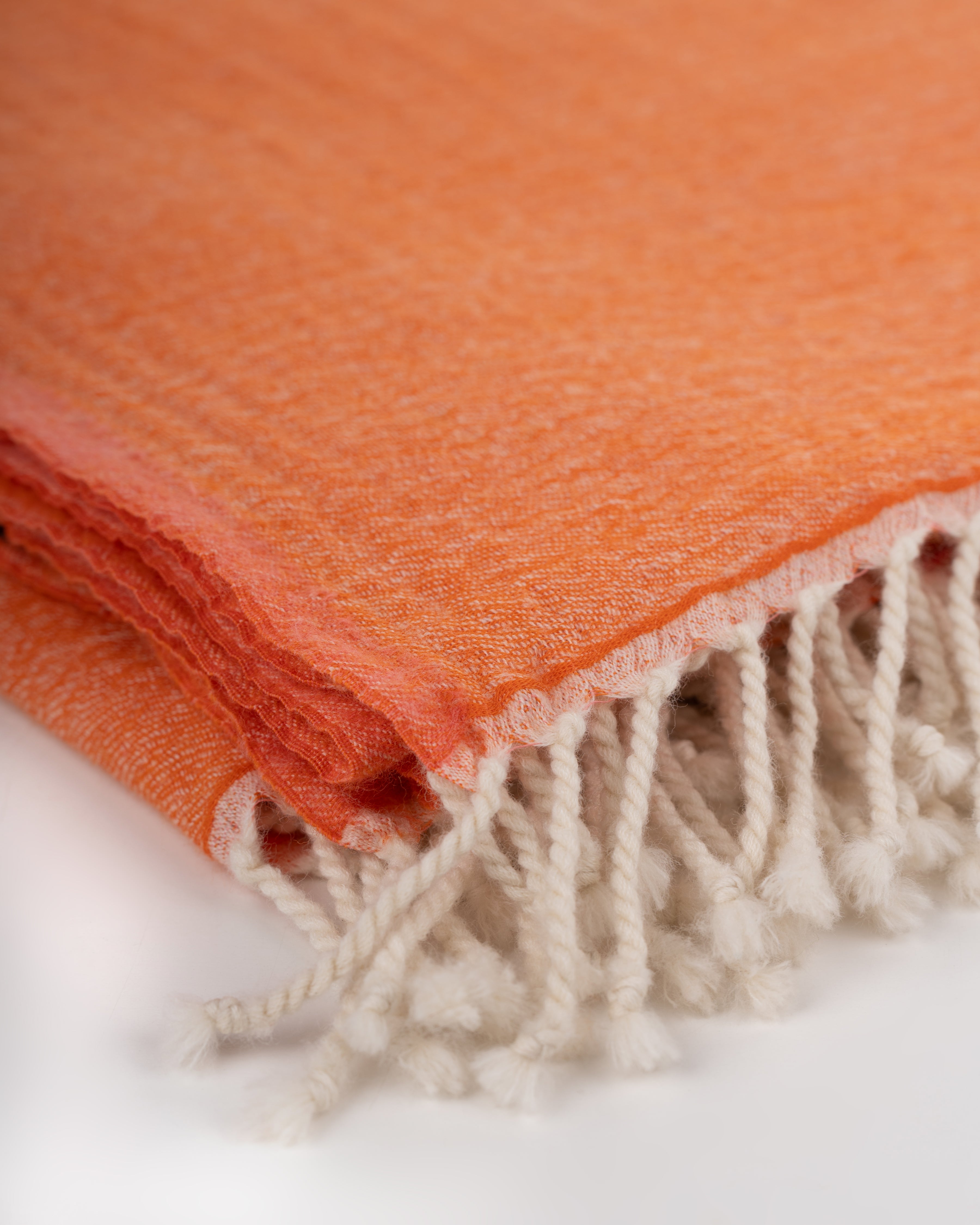 Wool Throw | Peach