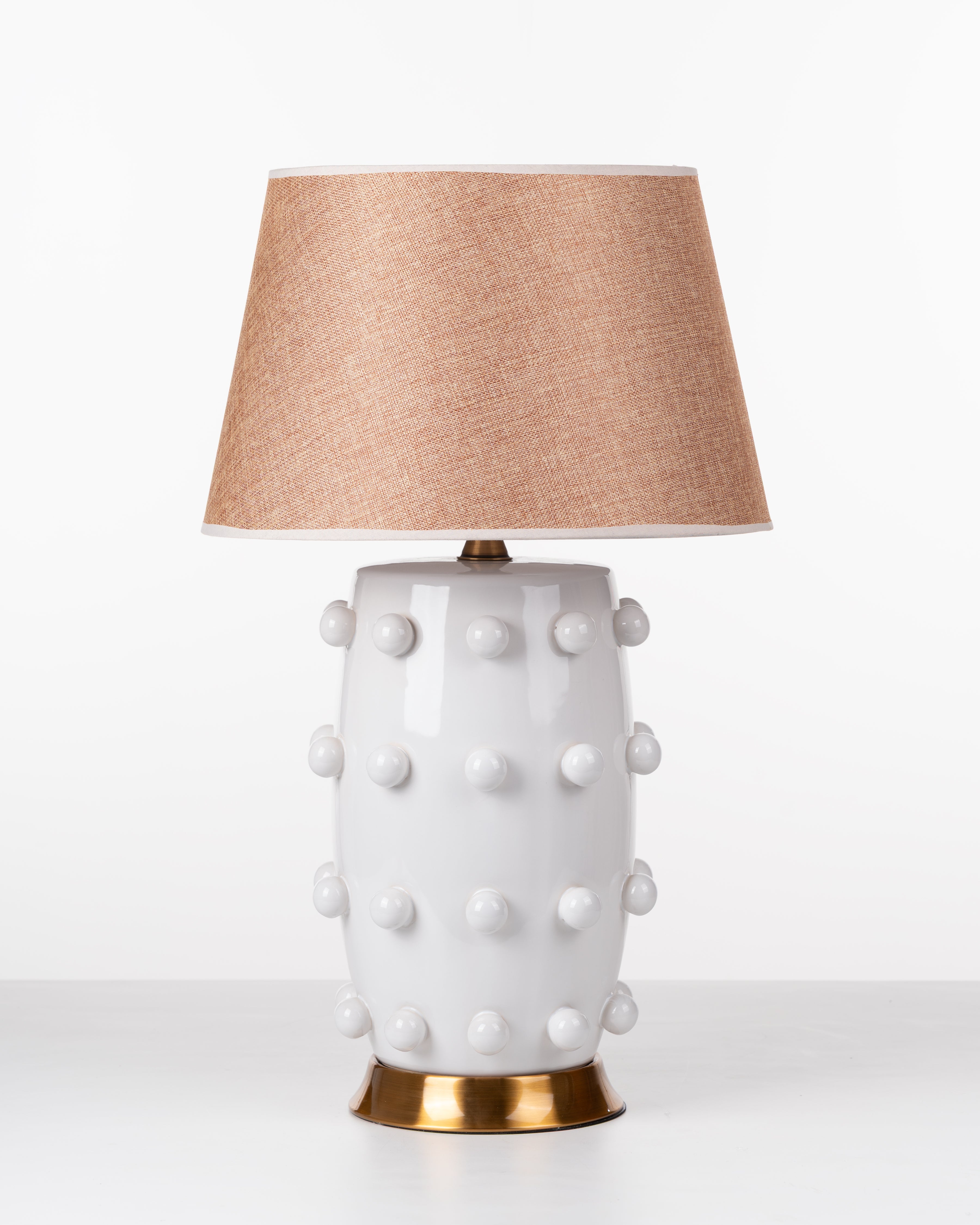 Gilded Pearl Lamp