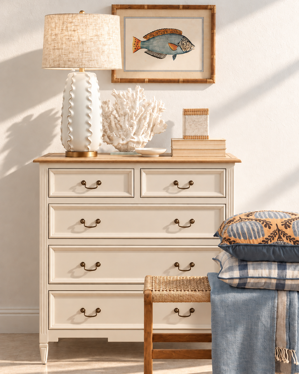 Bordeaux chest | 5 drawer